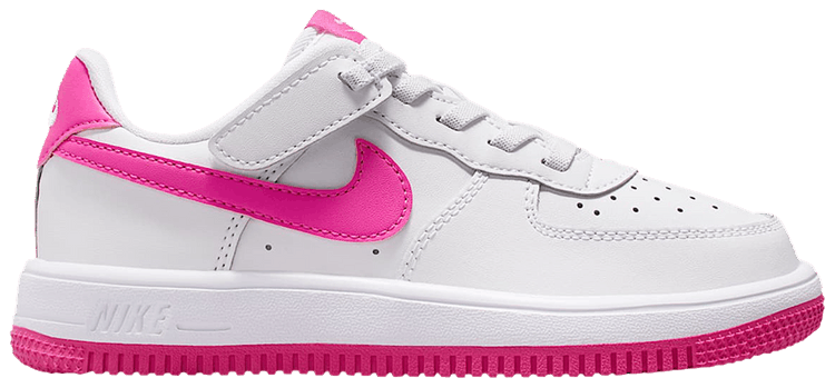 Nike Force 1 Low EasyOn PS White Laser Fuchsia