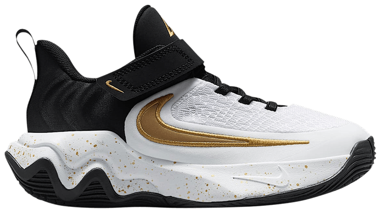 Nike Giannis Immortality 4 PS Black White Metallic Gold