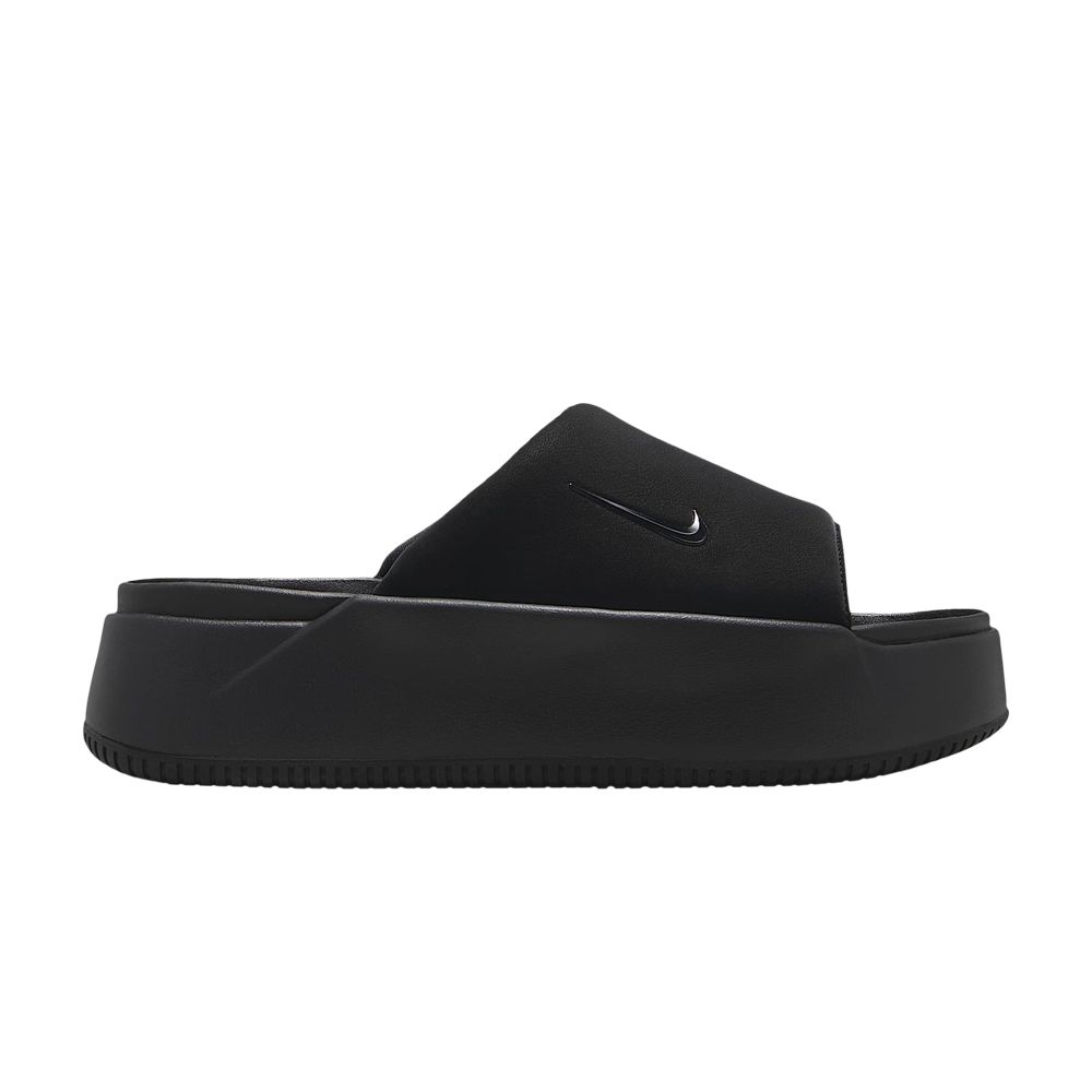 Pre-owned Nike Wmns Calm Elevation Slide 'triple Black' | Women's Size 9