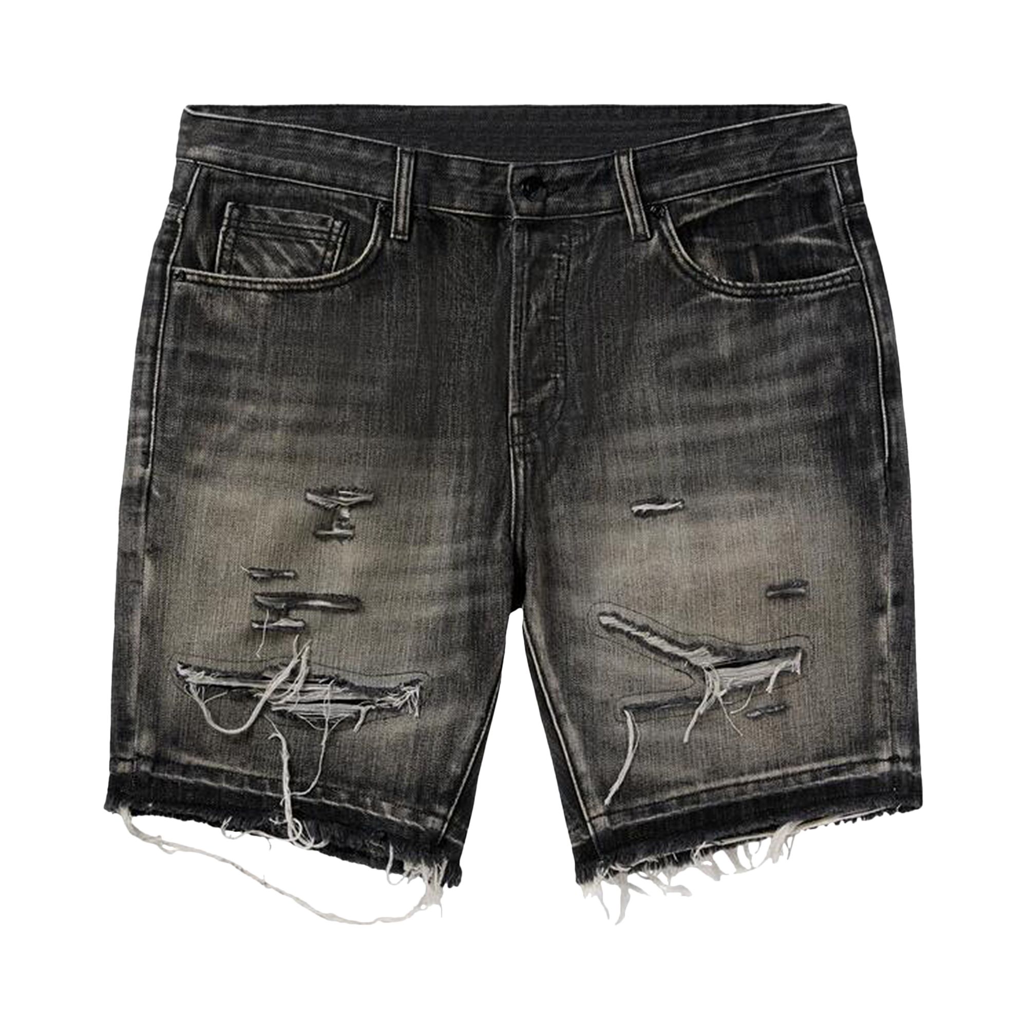Pre-owned Billionaire Boys Club Cadet Denim Short 'crater Black' | Men's Size 30