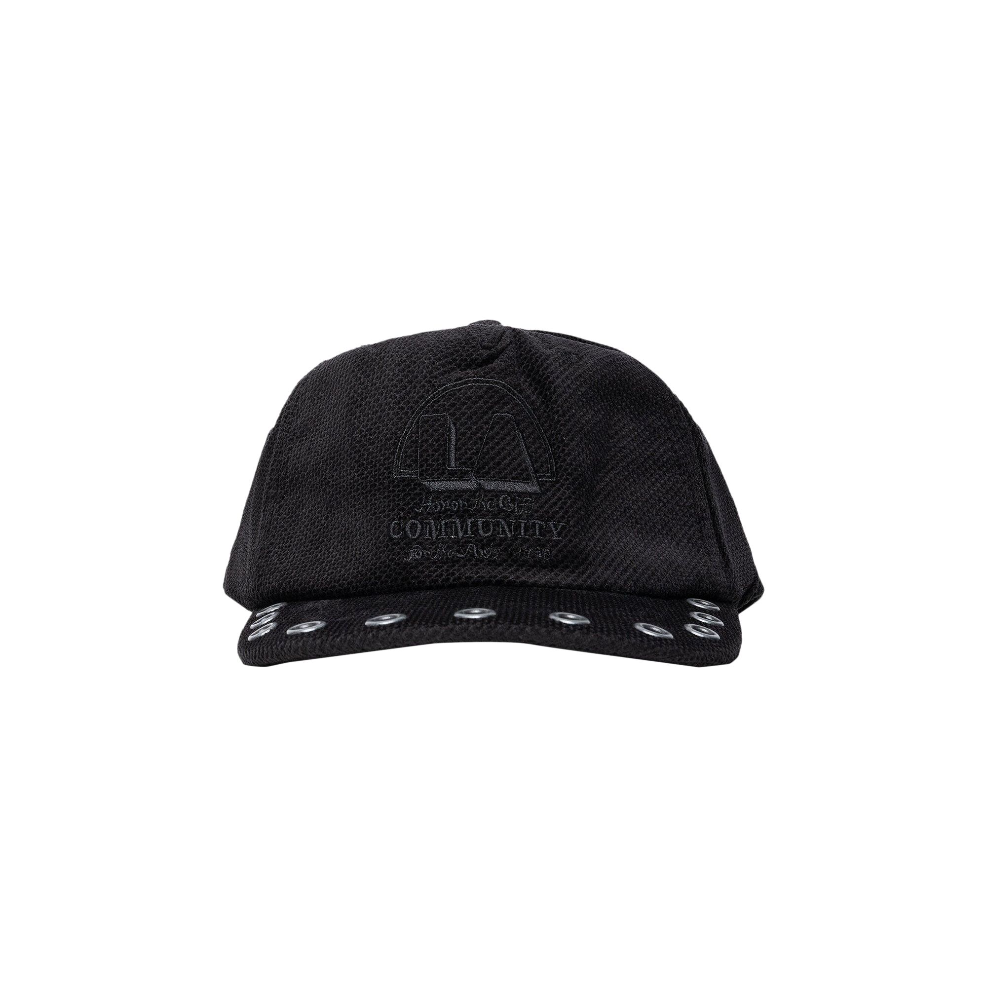 Pre-owned Honor The Gift Eyelet Cap 'black' | Men's Size Onesize