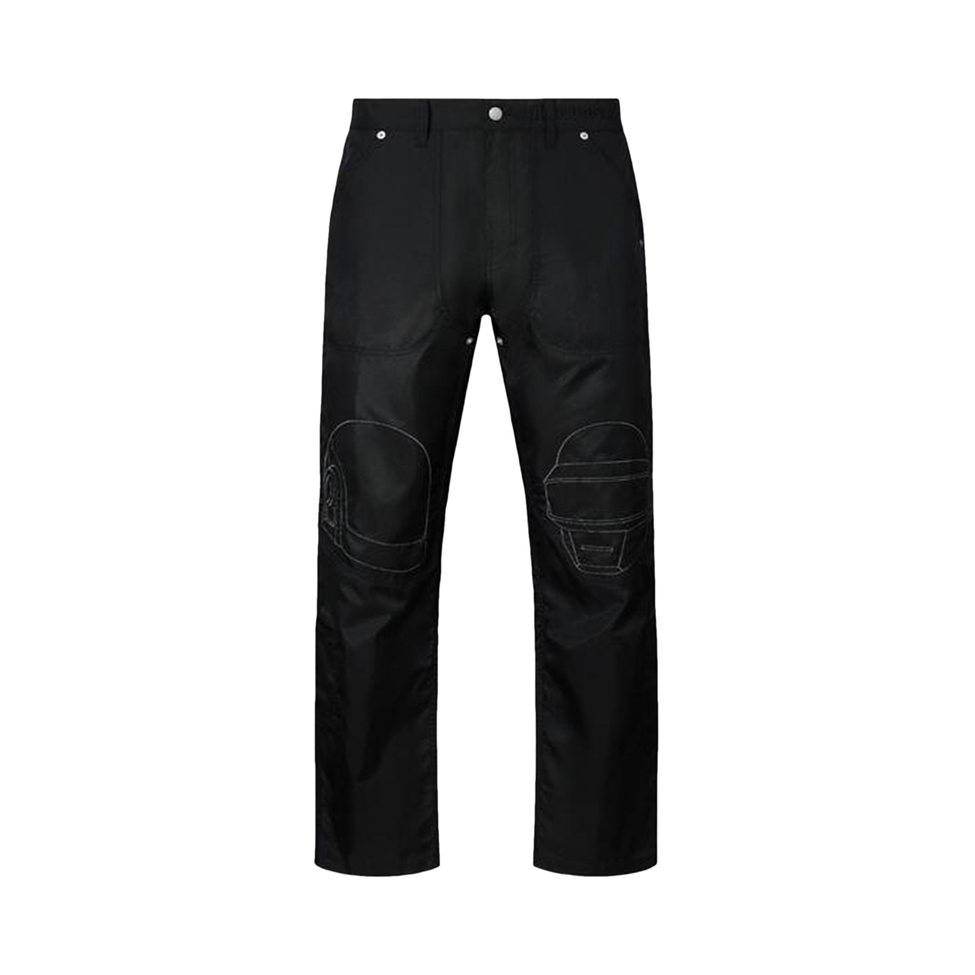 Pre-owned Pleasures Helmets Nylon Work Pants 'black' | Men's Size 28