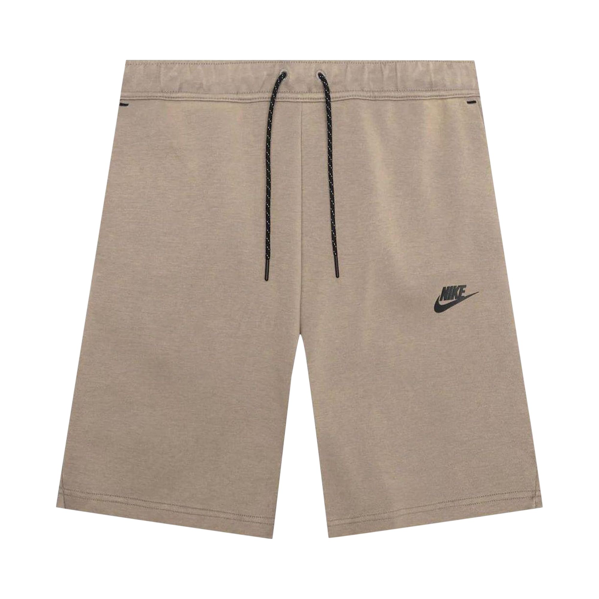 Pre-owned Nike Tech Fleece Washed Shorts 'khaki' | Tan | Men's Size S In Brown