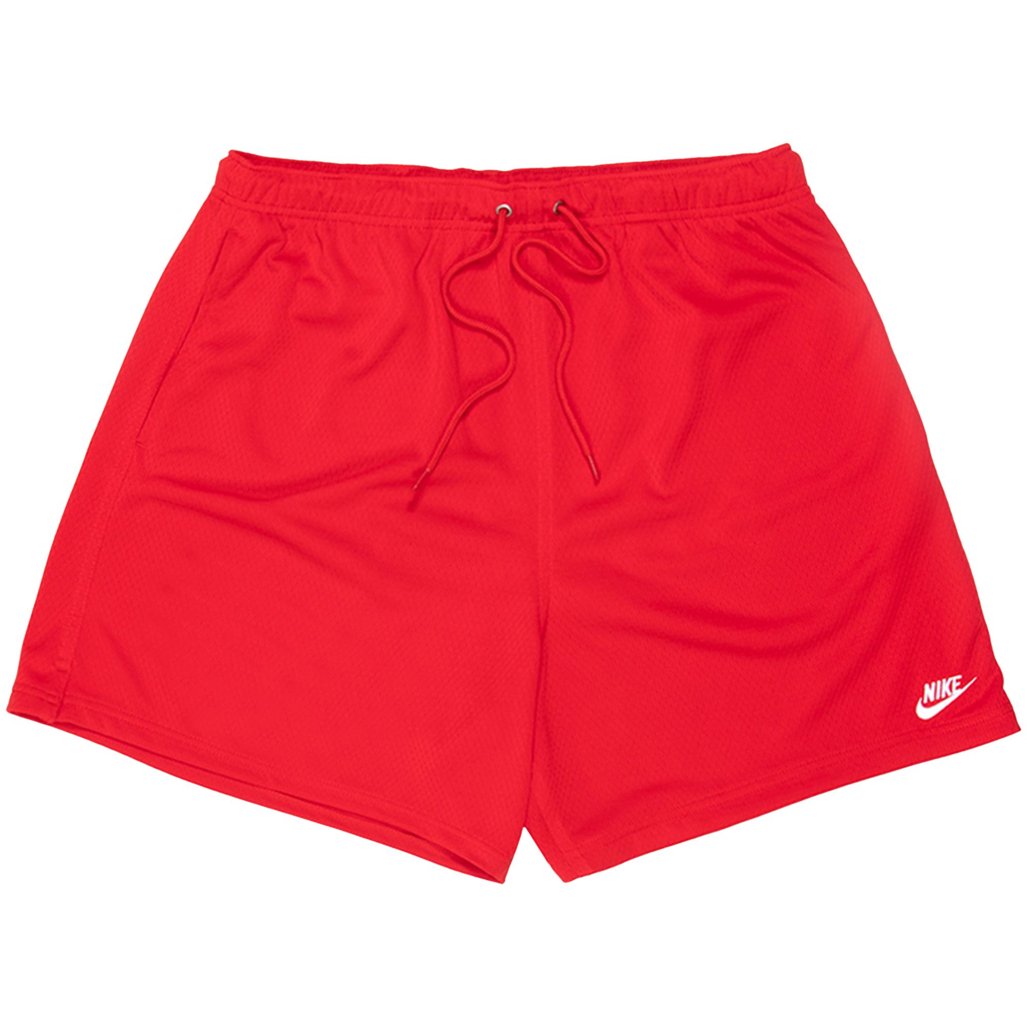 Pre-owned Nike Club French Terry Flow Shorts 'red' | Men's Size M