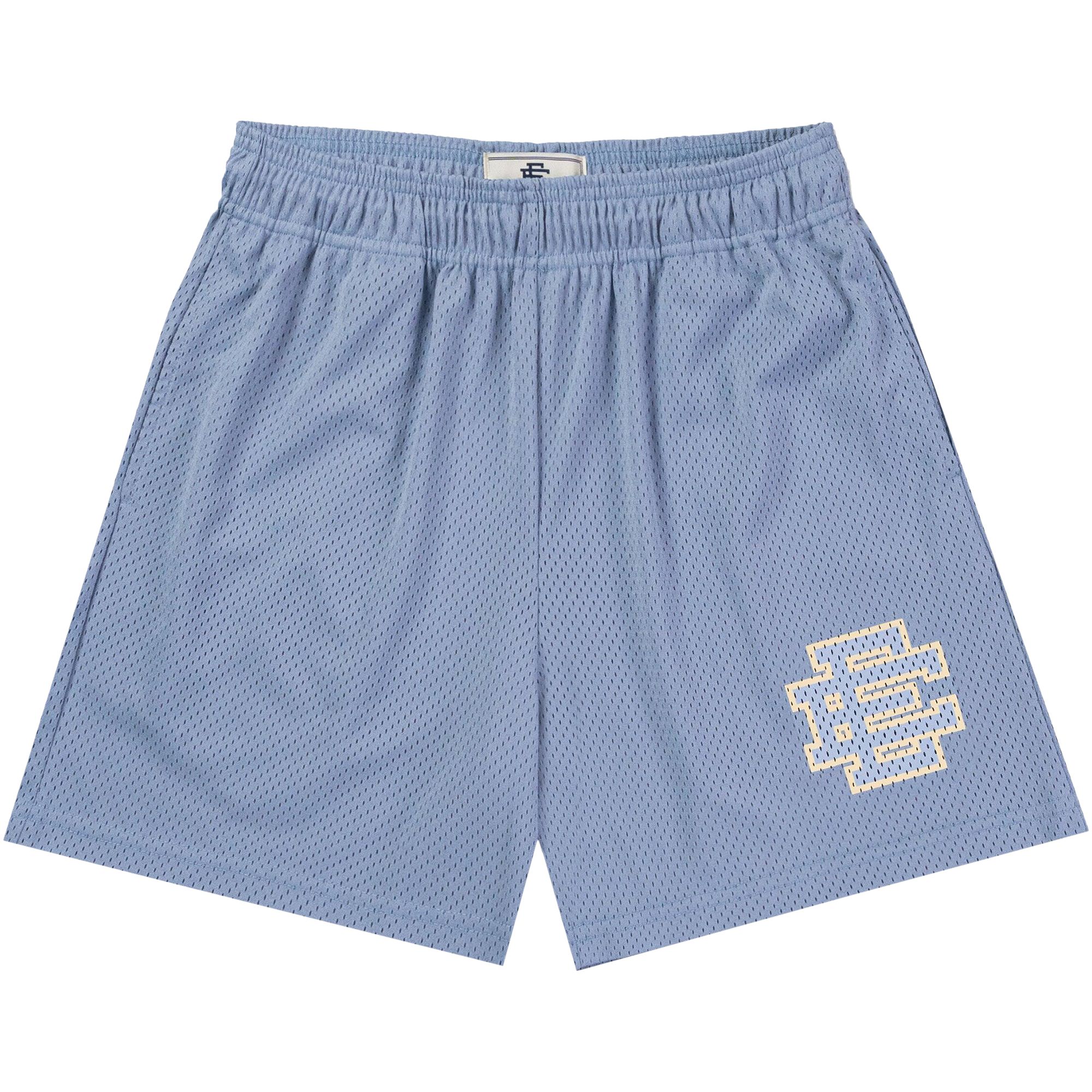 Pre-owned Eric Emanuel Ee Basic Short 'eventide/eventide' | Blue | Men's Size L