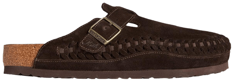 Kith x Birkenstock Boston Braided Mocca