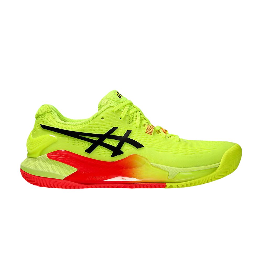 Pre-owned Asics Wmns Gel Resolution 9 Clay 'paris' | Yellow | Women's Size 8