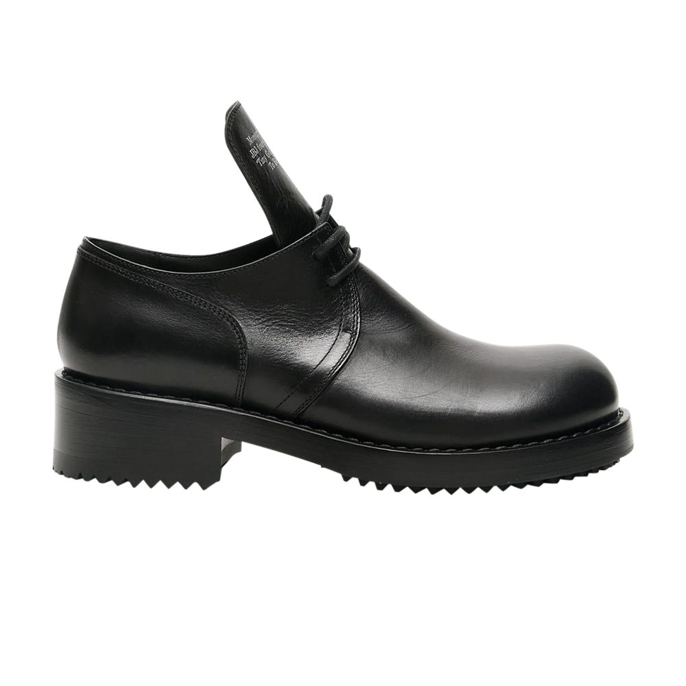 Pre-owned Raf Simons Laced Up Low Derby 'black' | Men's Size 42