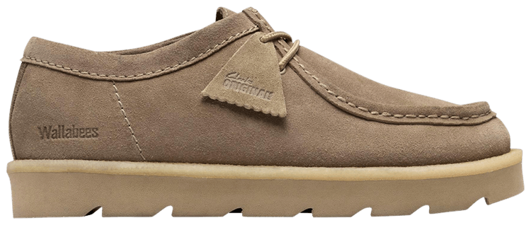 Clarks Meare Walla Smoke Grey Suede