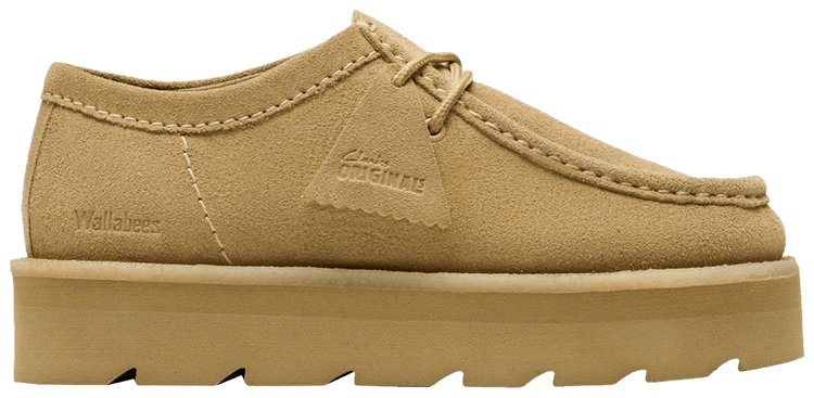 Clarks Wmns Meare Walla Maple Suede