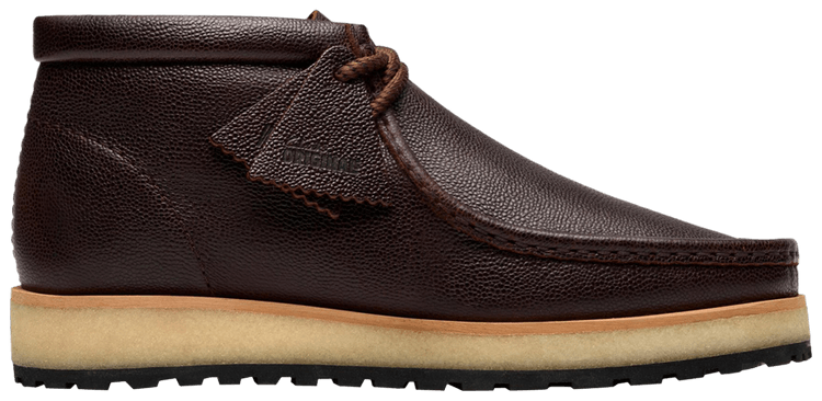 Clarks Wallabee Scout Brown Scotch Grain