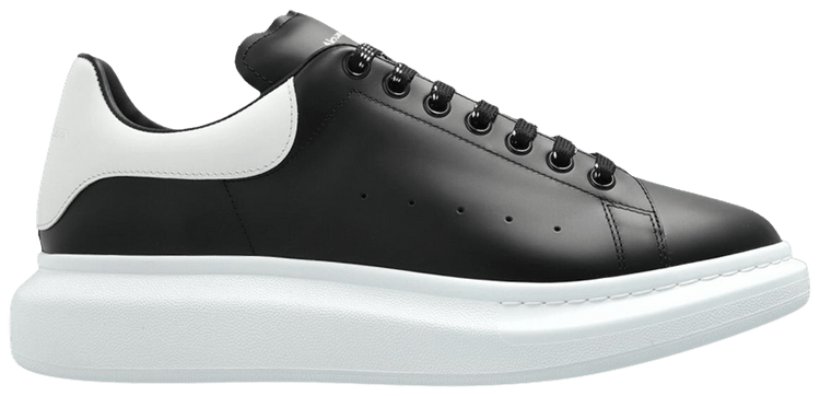 Alexander McQueen Oversized Sneaker Black White 2025