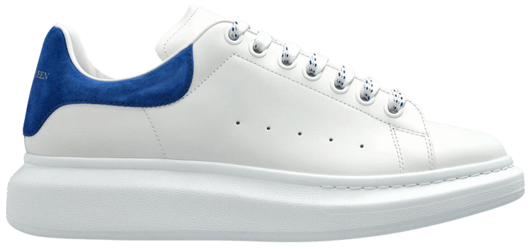 Alexander McQueen Oversized Sneaker White Paris Blue 2025