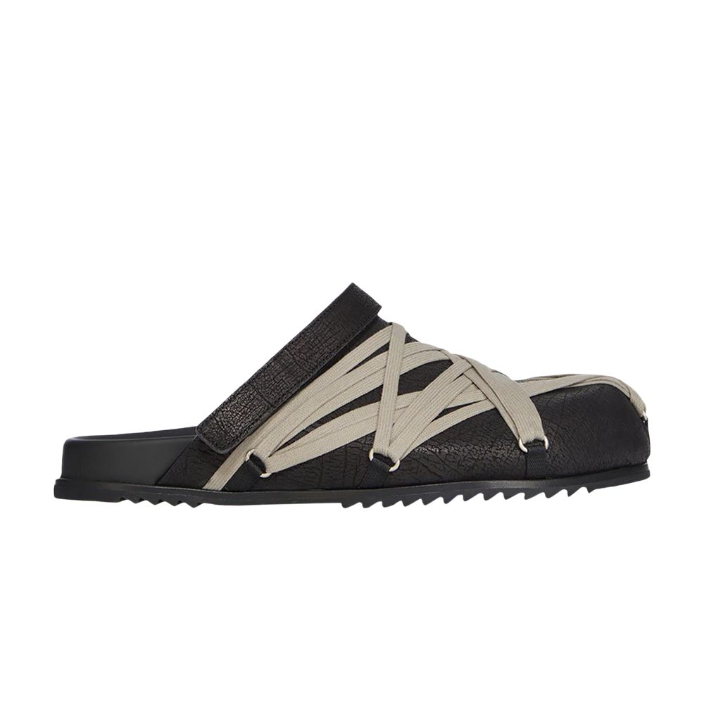 Pre-owned Rick Owens Concordians Megalaced Mule Granola 'black' | Men's Size 45