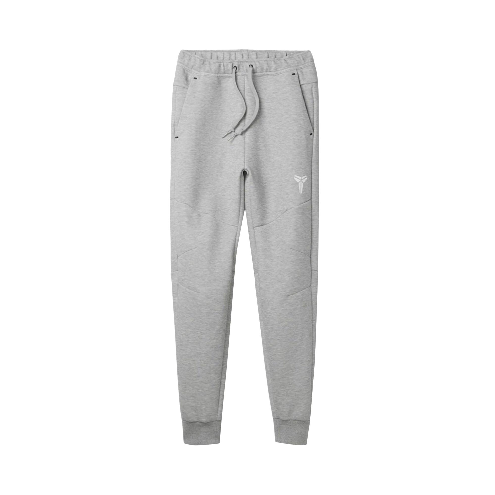 Pre-owned Nike Kobe Tech Fleece Joggers 'dark Grey Heather/white' | Men's Size S In Gray