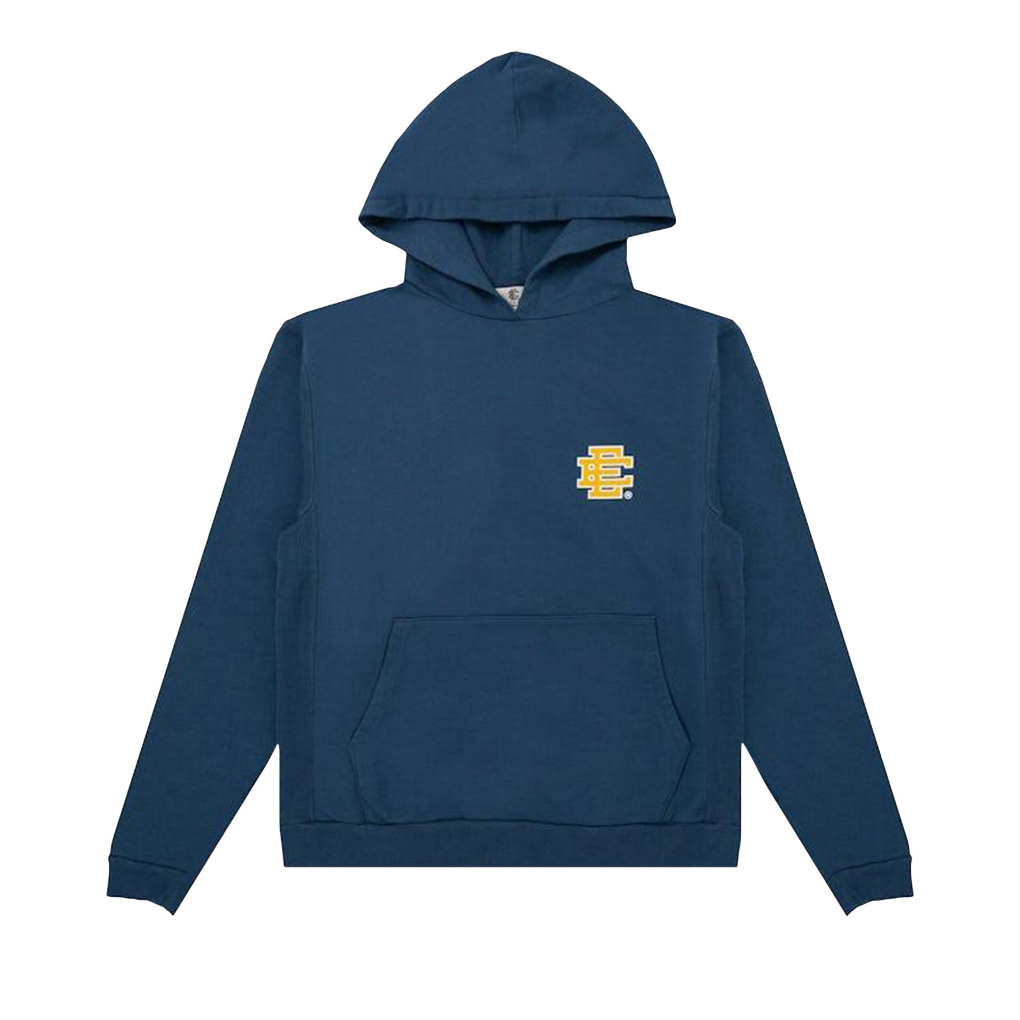 Pre-owned Eric Emanuel Ee Lightweight V2 Hoodie 'dark Denim' | Blue | Men's Size M