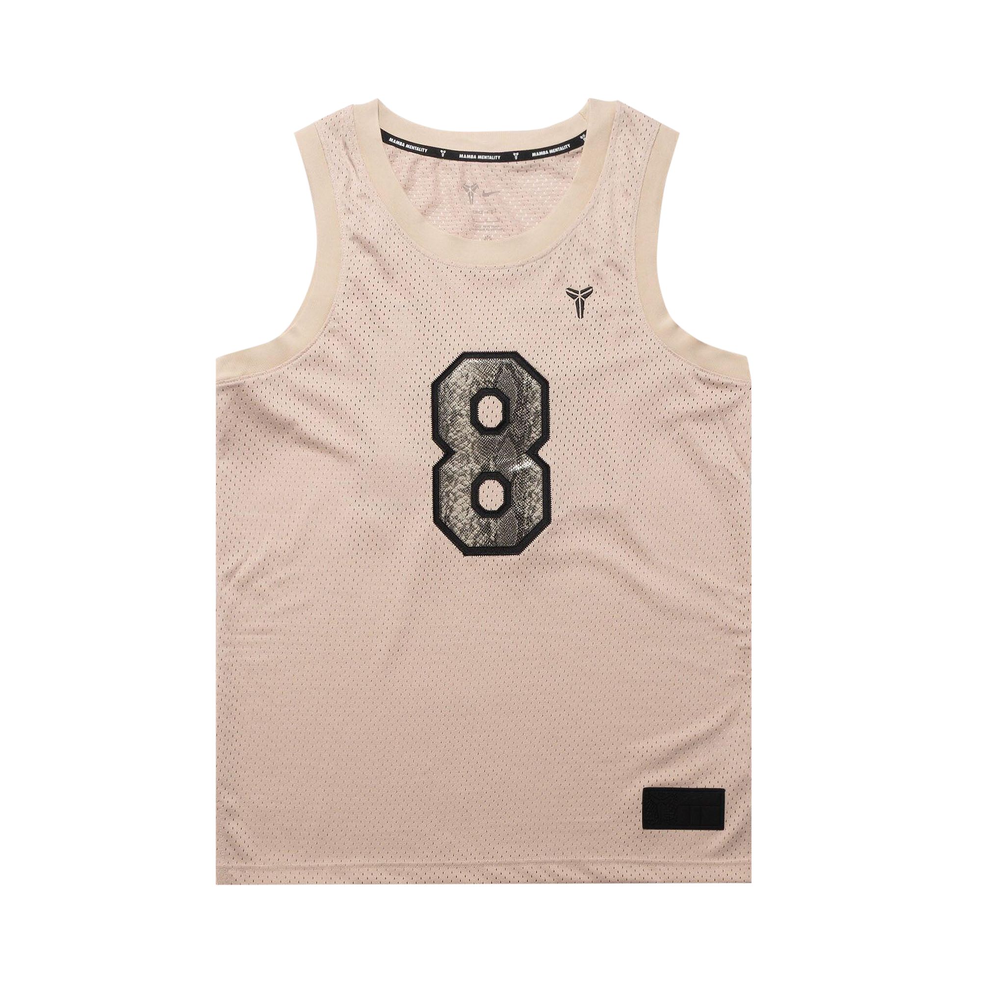 Pre-owned Nike Kobe Basketball Jersey 'sanddrift/black' | Tan | Men's Size L In Brown