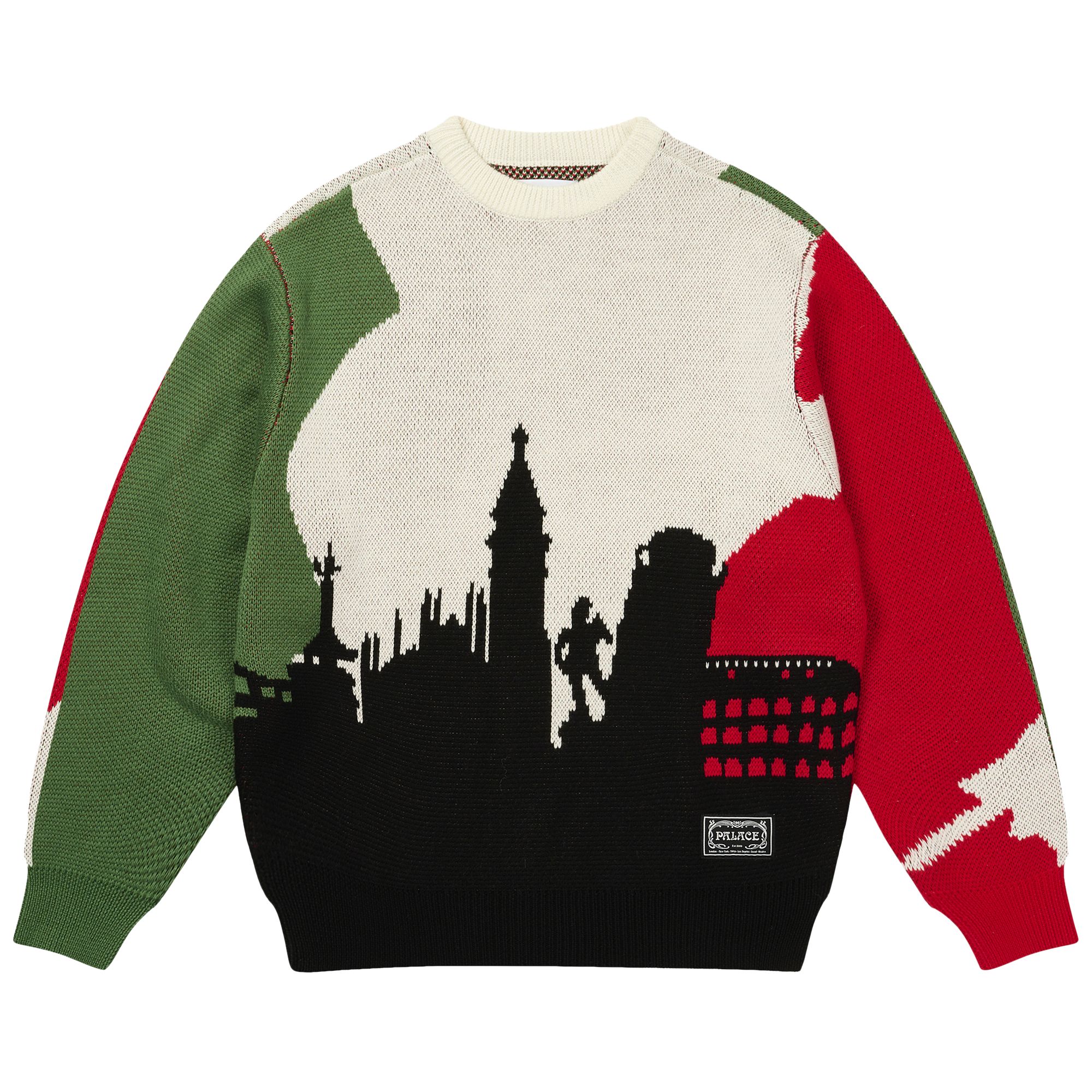 Pre-owned Palace Tourist Knit Italy 'multicolor' | Multi-color | Men's Size Xl