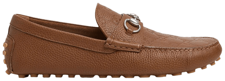 Gucci Driver Horsebit   Brown