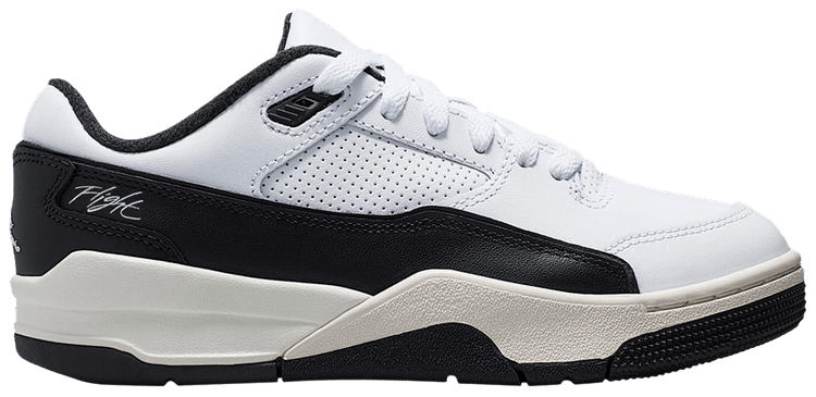 Air Jordan Flight Court GS White Black