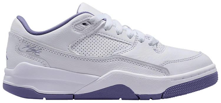 Air Jordan Flight Court GS White Dusty Amethyst