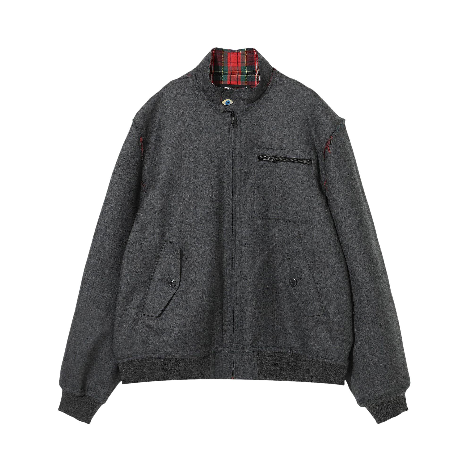 Pre-owned Undercover Zip-up Blouson 'charcoal' | Grey | Men's Size 5 In Gray