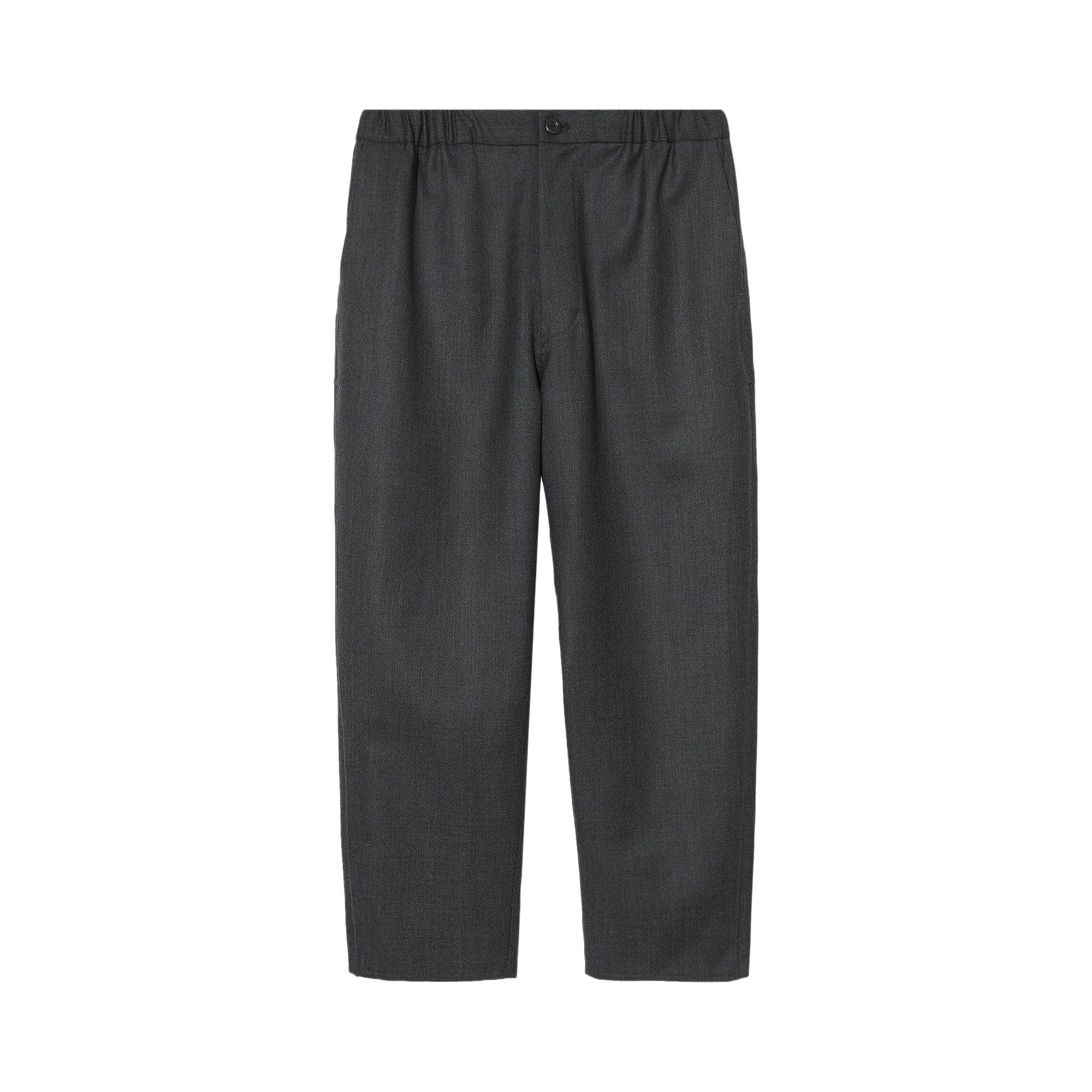 Pre-owned Undercover Plaid Cuff Trouser 'charcoal' | Grey | Men's Size 4 In Gray
