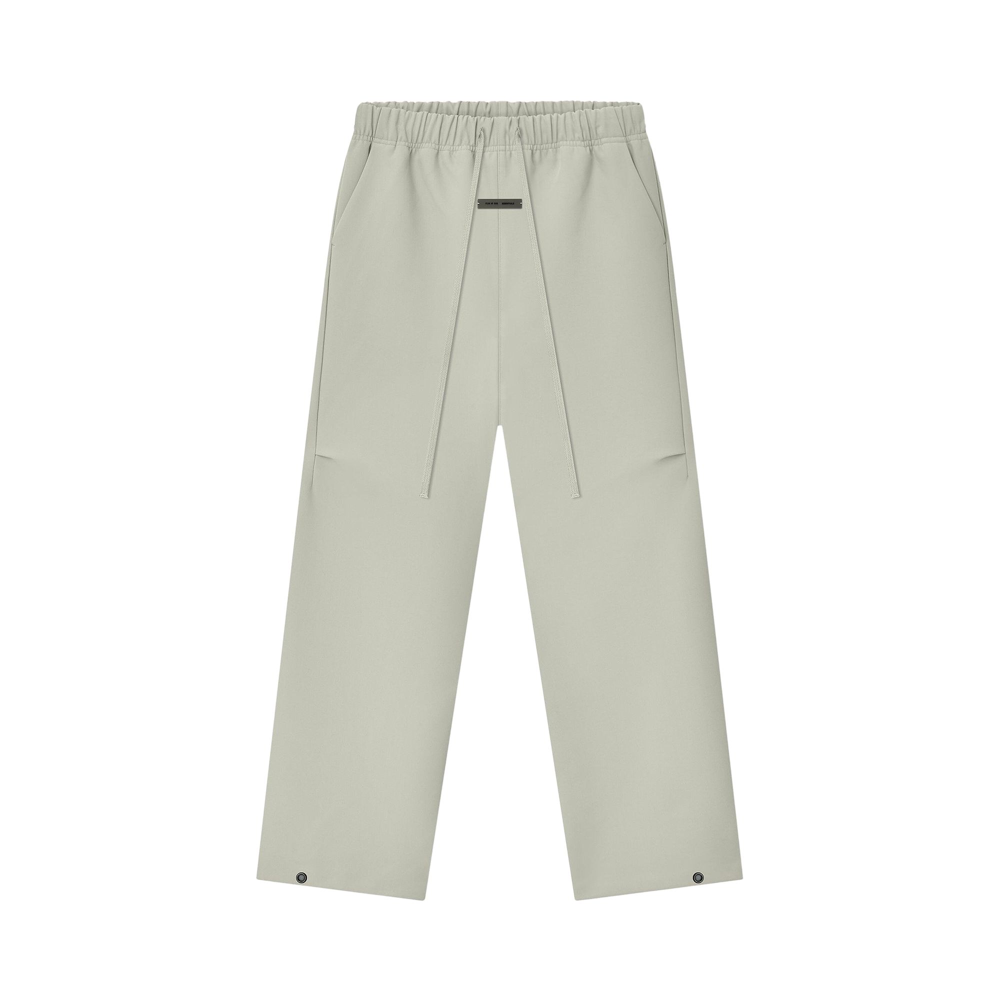 Pre-owned Essentials Fear Of God Bonded Canvas Work Pant 'abbey Stone' | Tan | Men's Size L In Brown