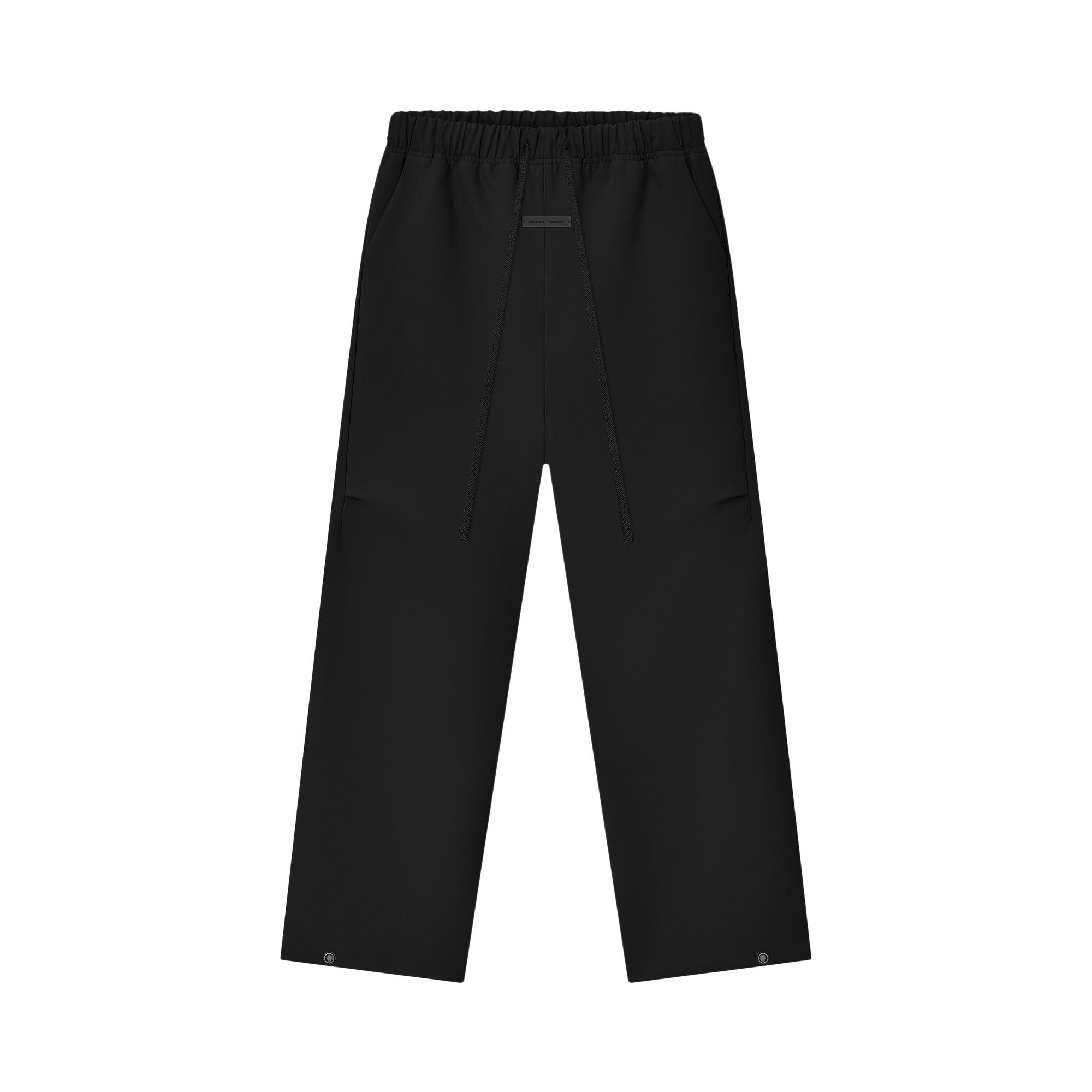 Pre-owned Essentials Fear Of God  Bonded Canvas Work Pant 'jet Black' | Men's Size S