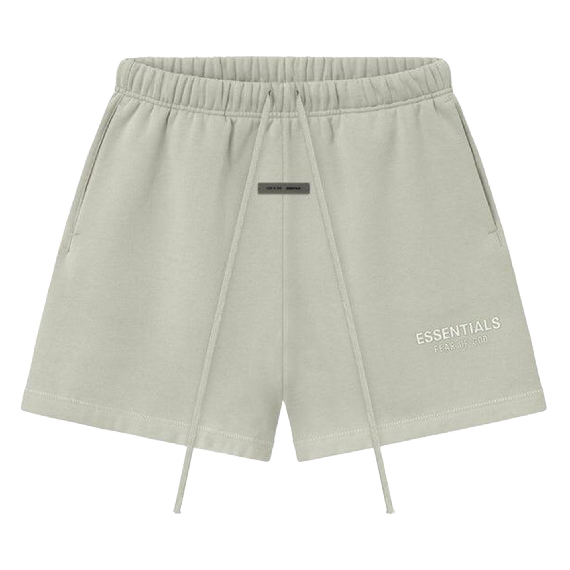 Pre-owned Essentials Fear Of God Classic Fleece Sweatshort 'abbey Stone' | Tan | Men's Size Xl In Brown