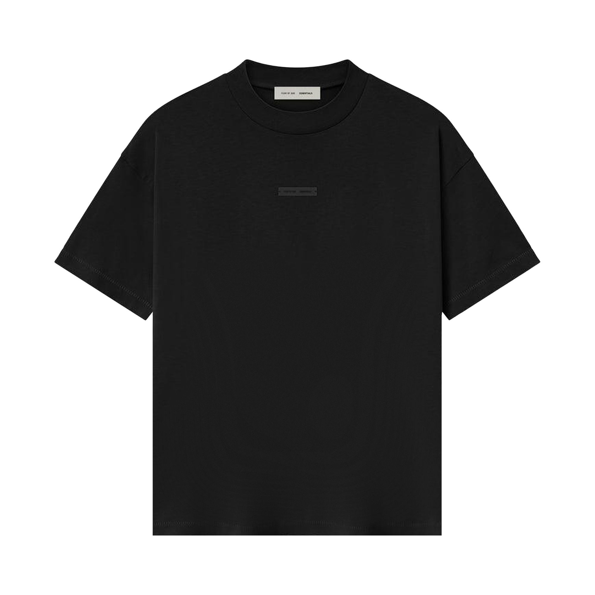 Pre-owned Essentials Fear Of God Classic Tee 'jet Black' | Men's Size M