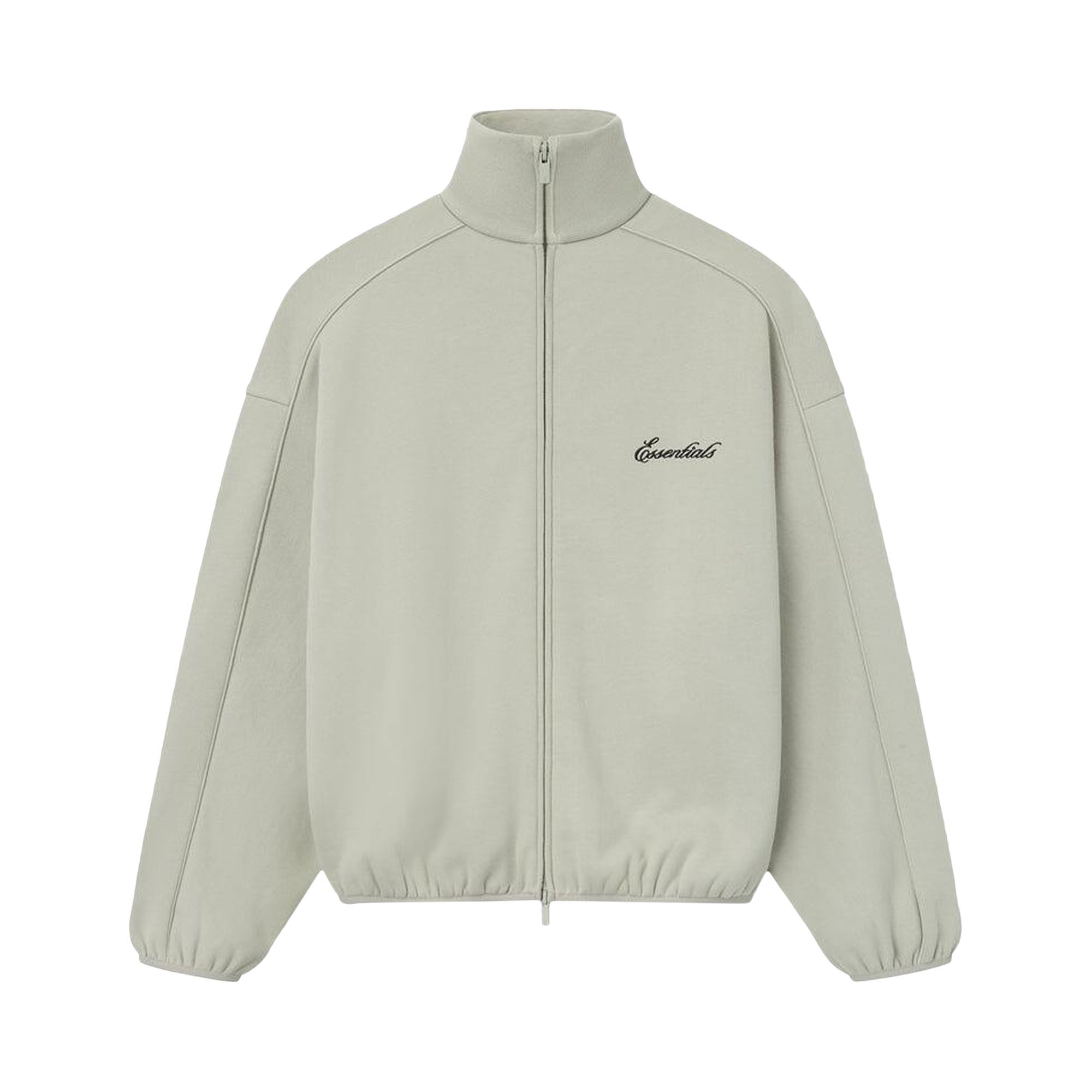 Pre-owned Essentials Fear Of God Modern Track Jacket With Piping 'abbey Stone/abbey Stone' | Tan | Men's Size In Brown