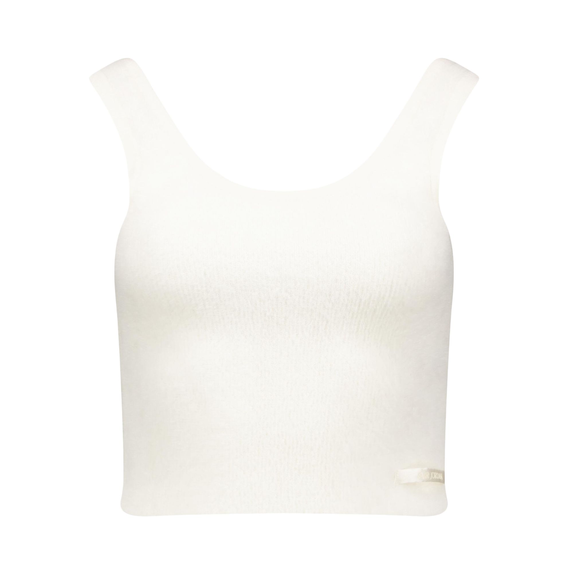 Pre-owned Air Jordan Knit Tank 'sail/legend Light Brown/sail' | White | Women's Size M
