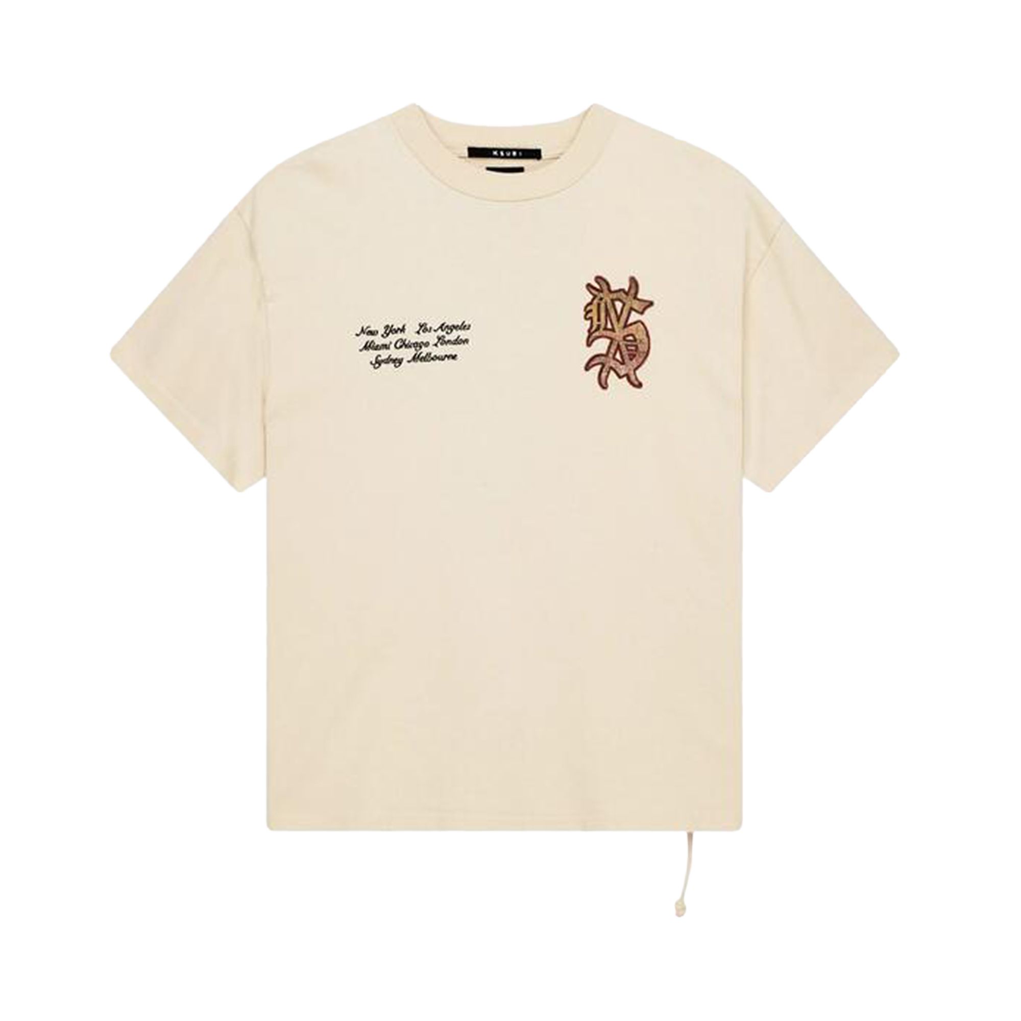 Pre-owned Ksubi Playoff Ekcess T-shirt 'dusty Desert' | Tan | Men's Size Xl In Brown