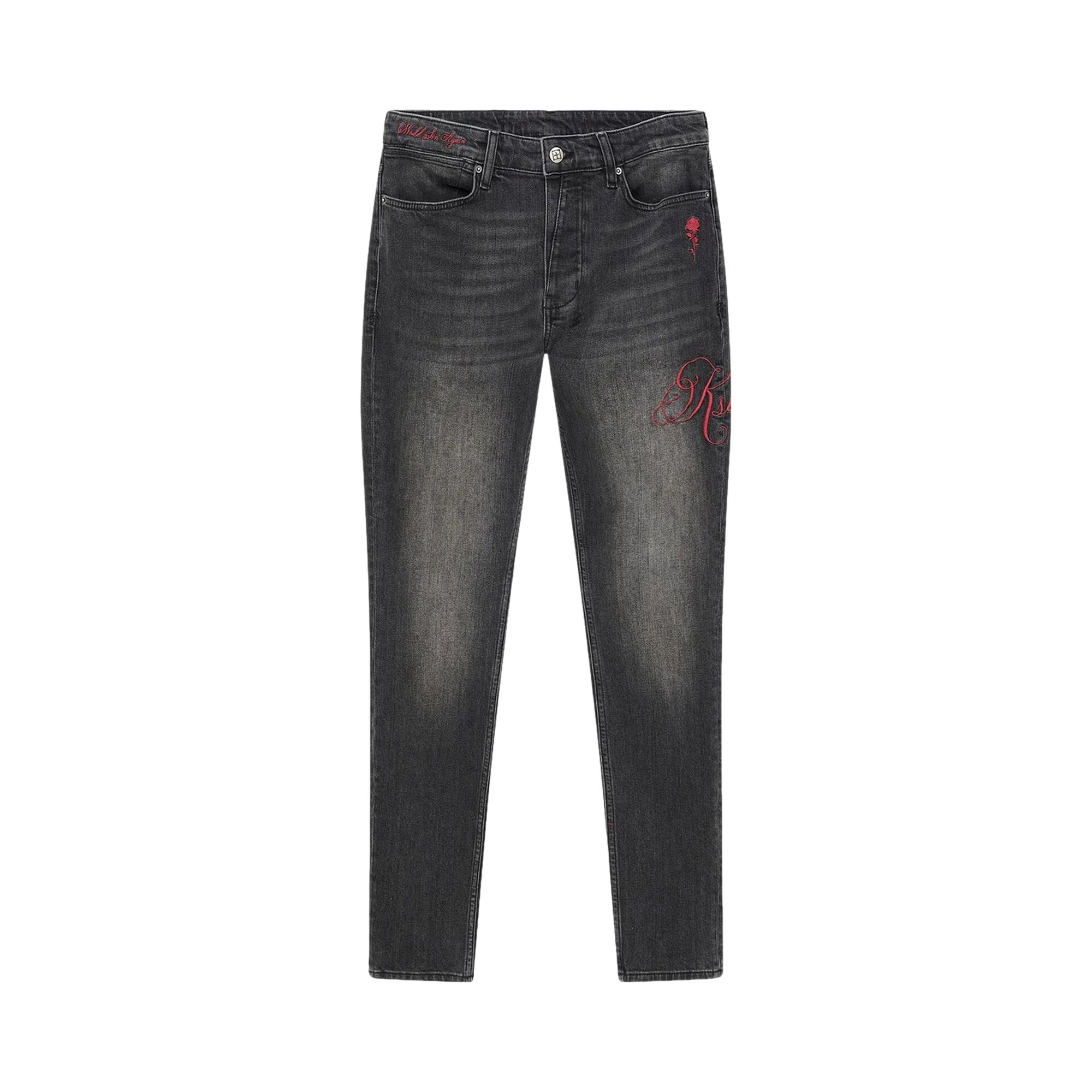 Pre-owned Ksubi Van Winkle 'black Rokk' | Men's Size 42