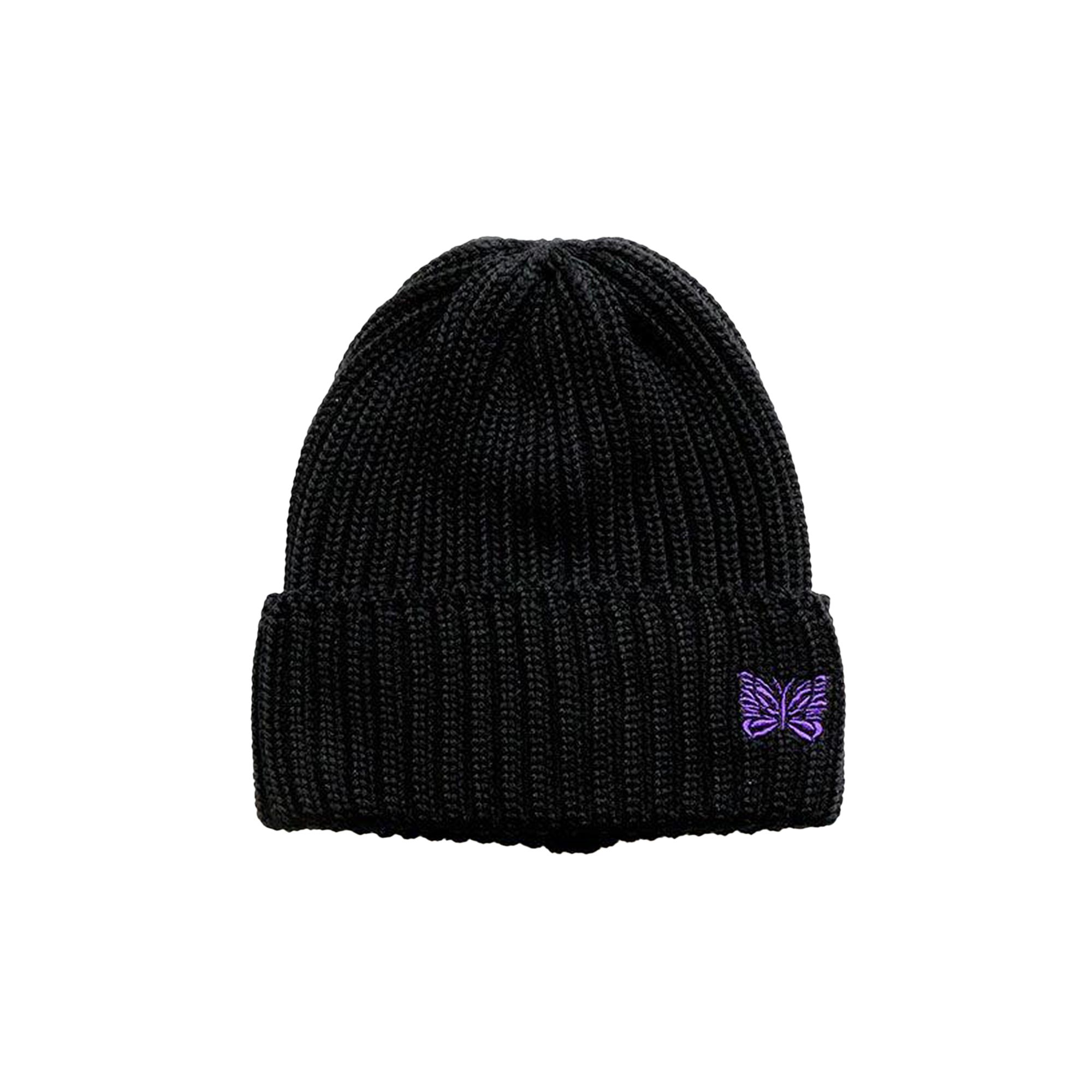 Pre-owned Needles Merino Wool Watch Cap 'black' | Men's Size Onesize