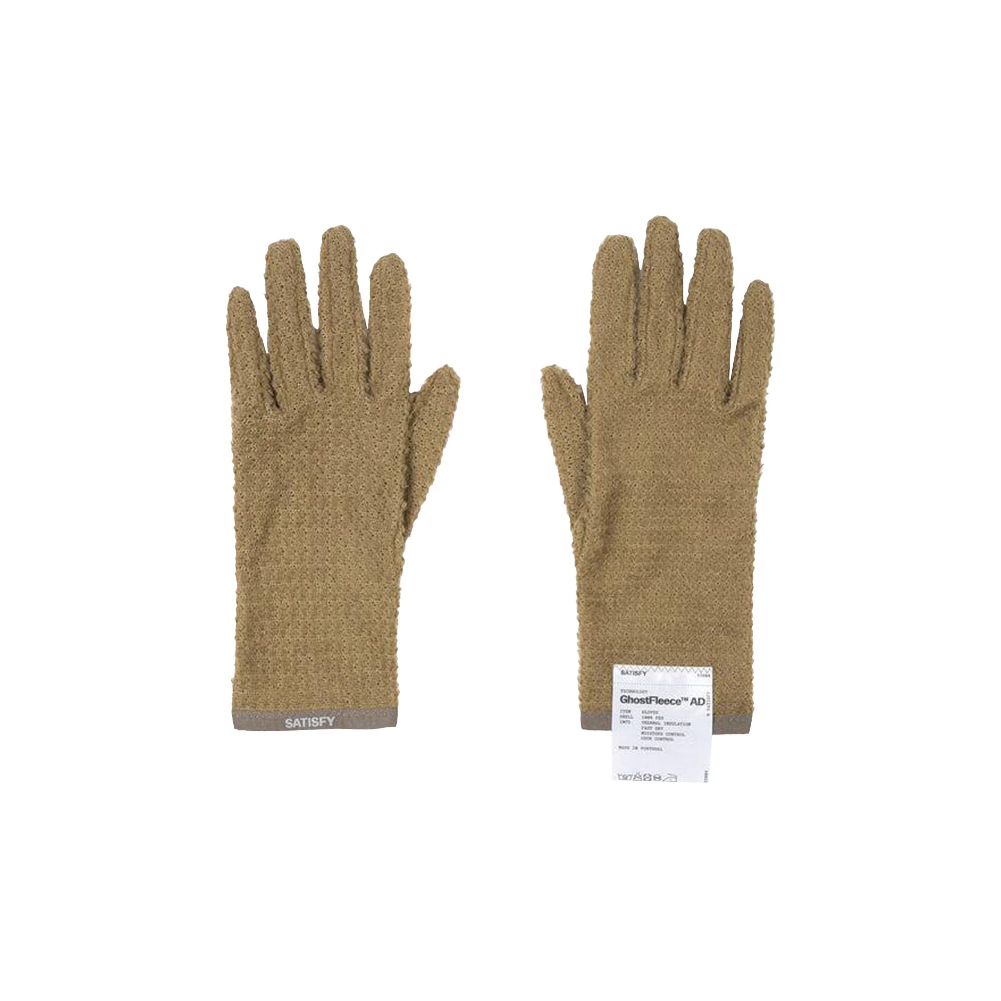 Pre-owned Satisfy Ghostfleece Ad Gloves 'grenoble Green' | Men's Size M