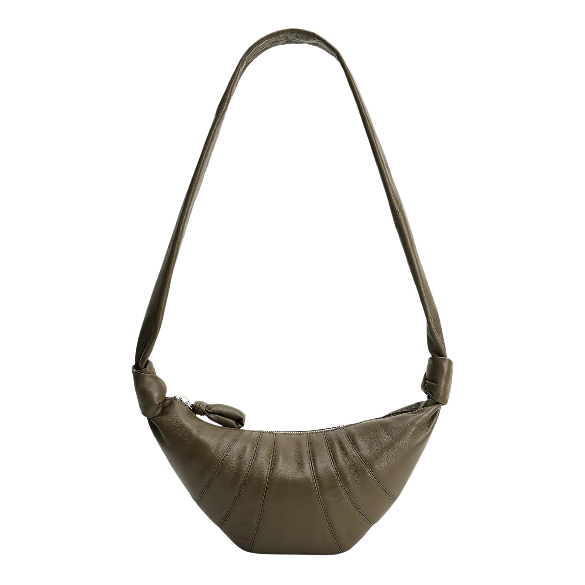 Pre-owned Lemaire Small Croissant Bag 'dark Khaki' | Tan | Women's Size Onesize In Brown