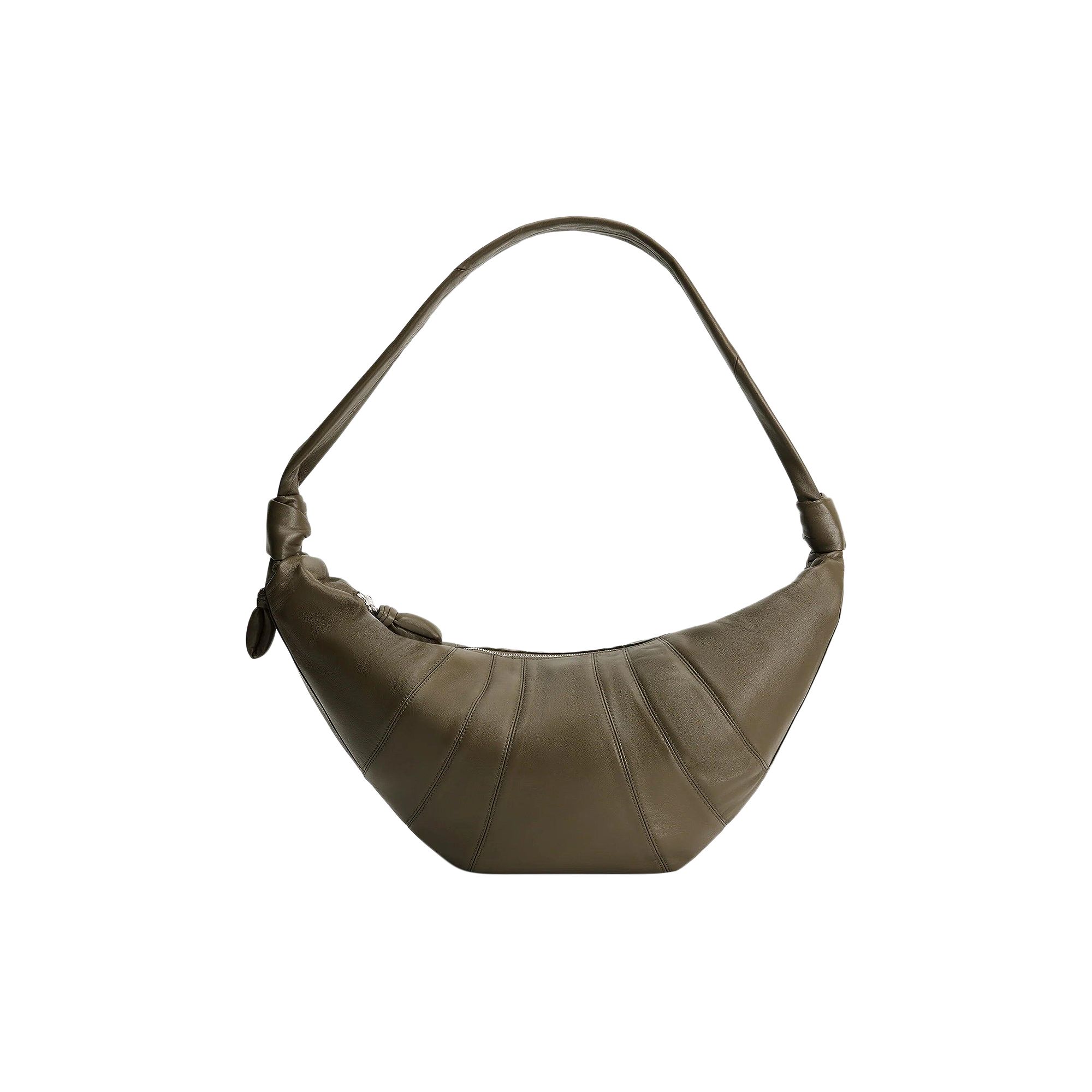 Pre-owned Lemaire Large Croissant Bag 'dark Khaki' | Tan | Women's Size Onesize In Brown