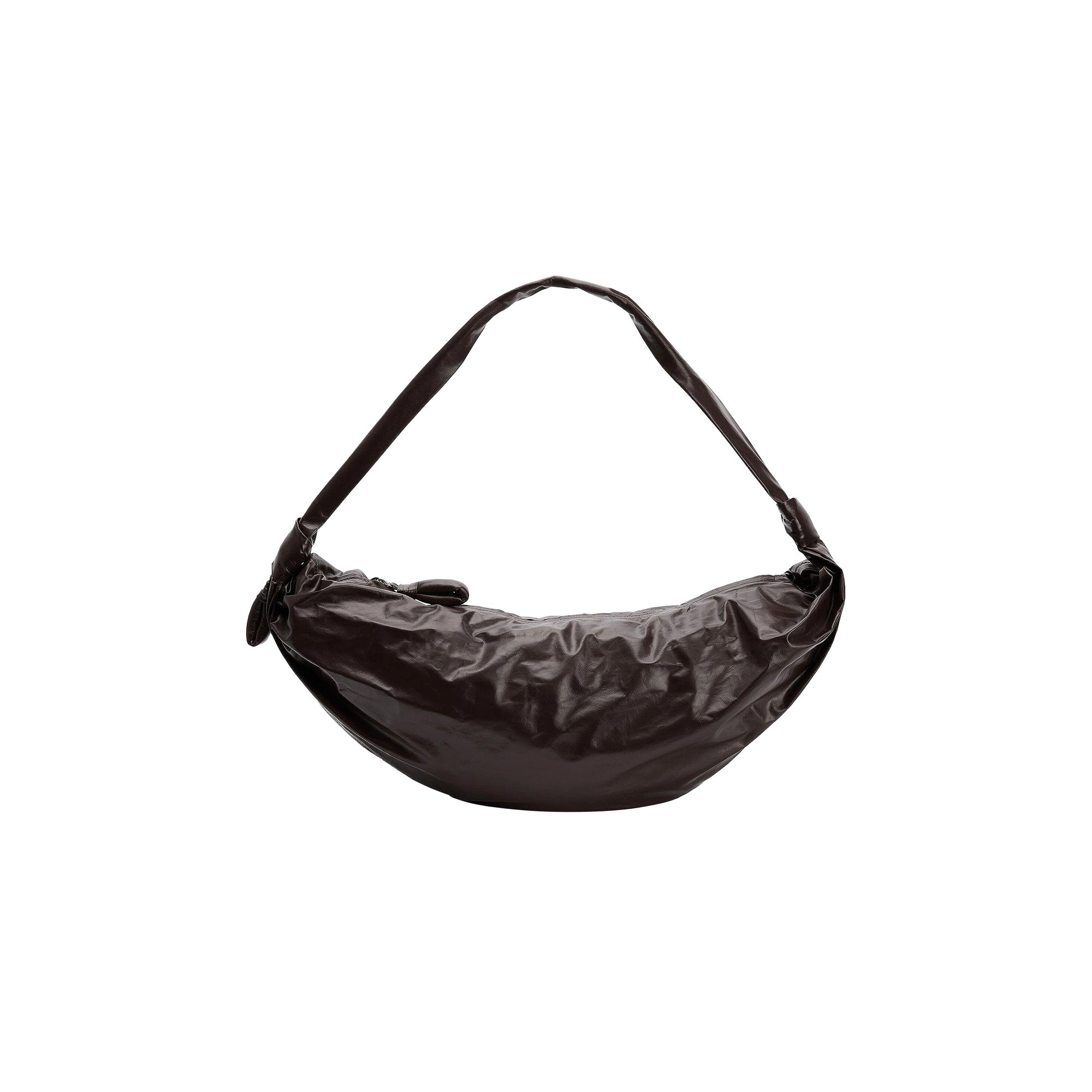 Pre-owned Lemaire Large Soft Croissant 'dark Chocolate' | Brown | Women's Size Onesize