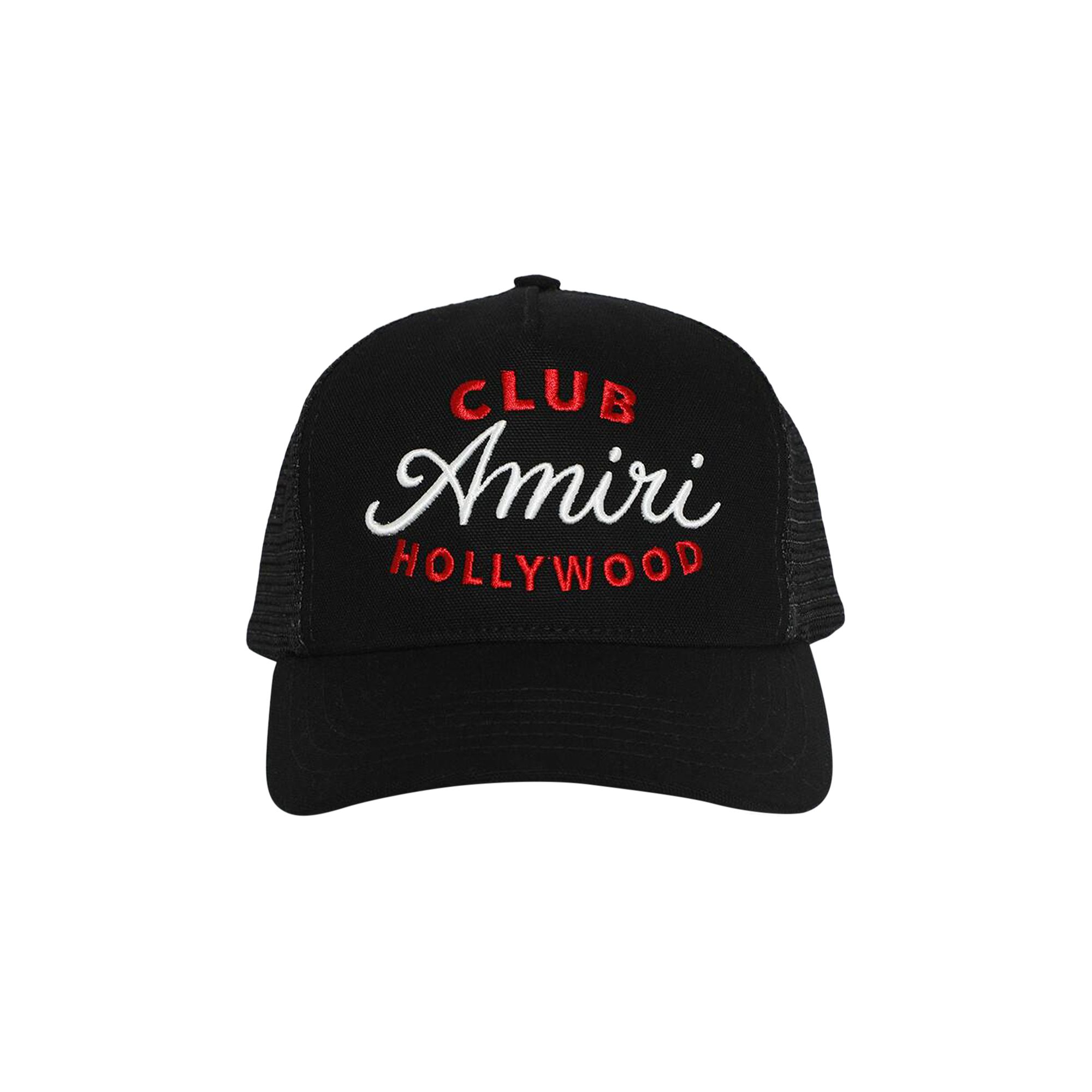 Pre-owned Amiri Club Trucker Hat 'black' | Men's Size Onesize