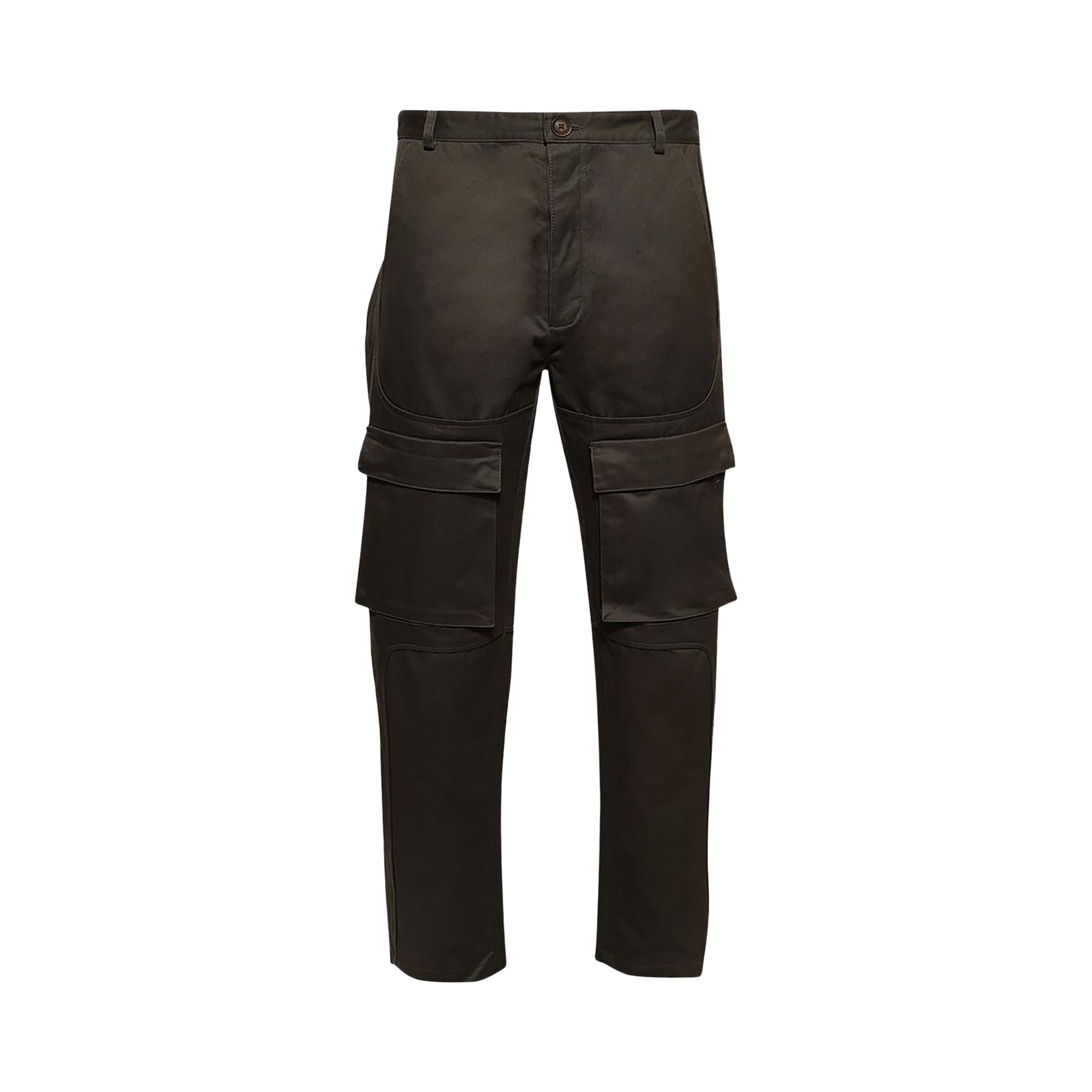 Pre-owned Bluemarble Zipped-side Cargo Pants 'green' | Men's Size 30