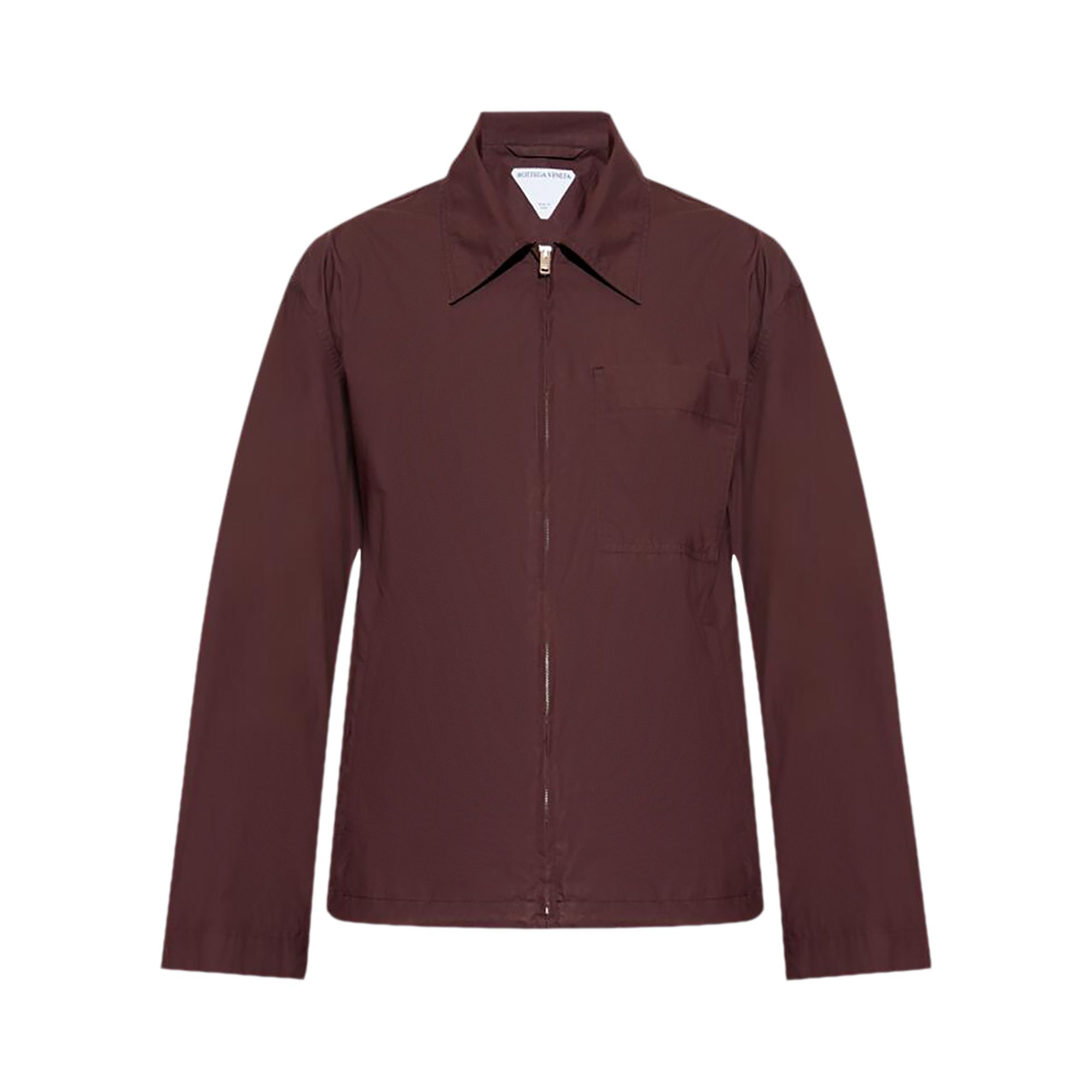 Pre-owned Bottega Veneta Resin Coated Jacket 'aubergine' | Purple | Men's Size 48