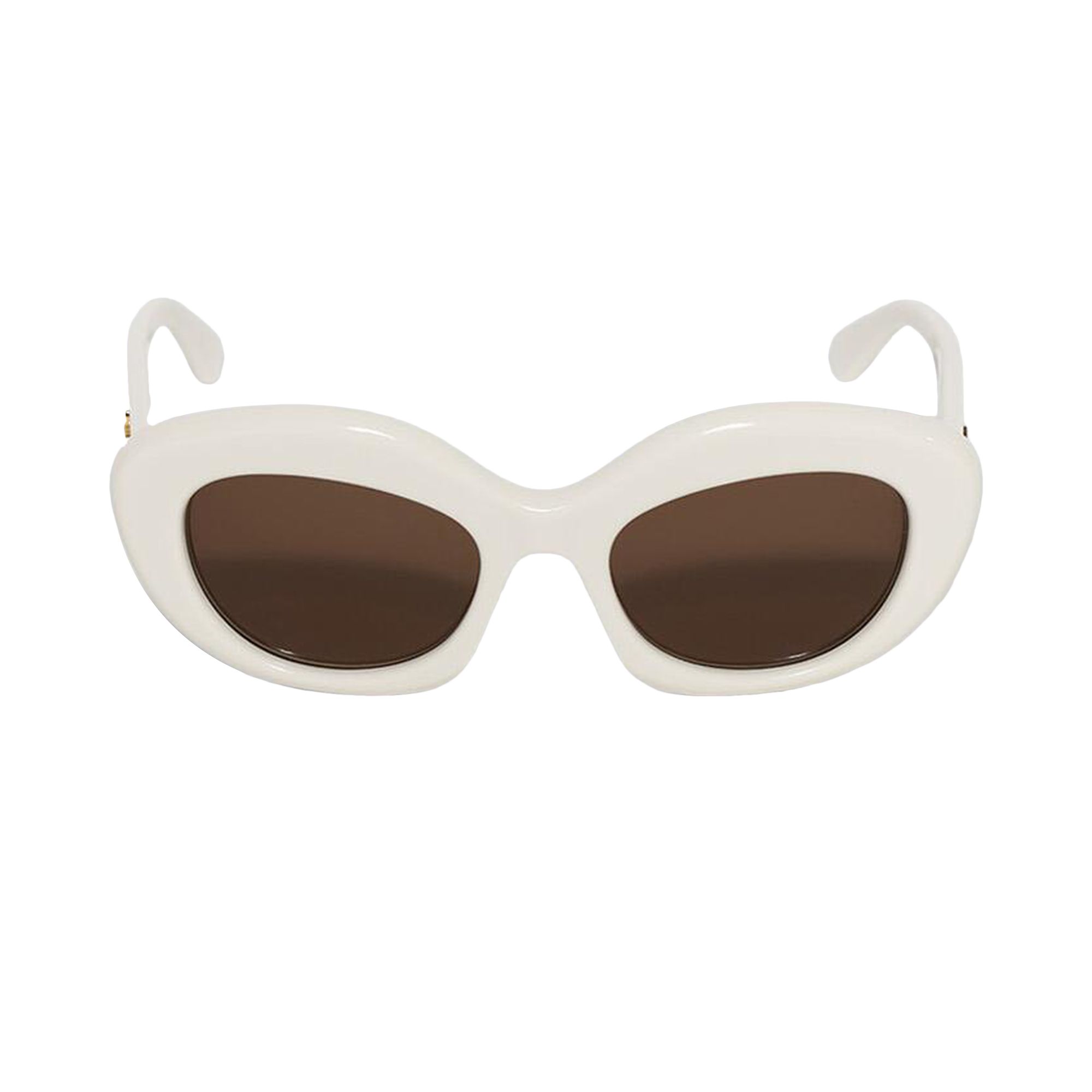 Pre-owned Loewe Curvy Sunglasses 'white' | Women's Size Onesize