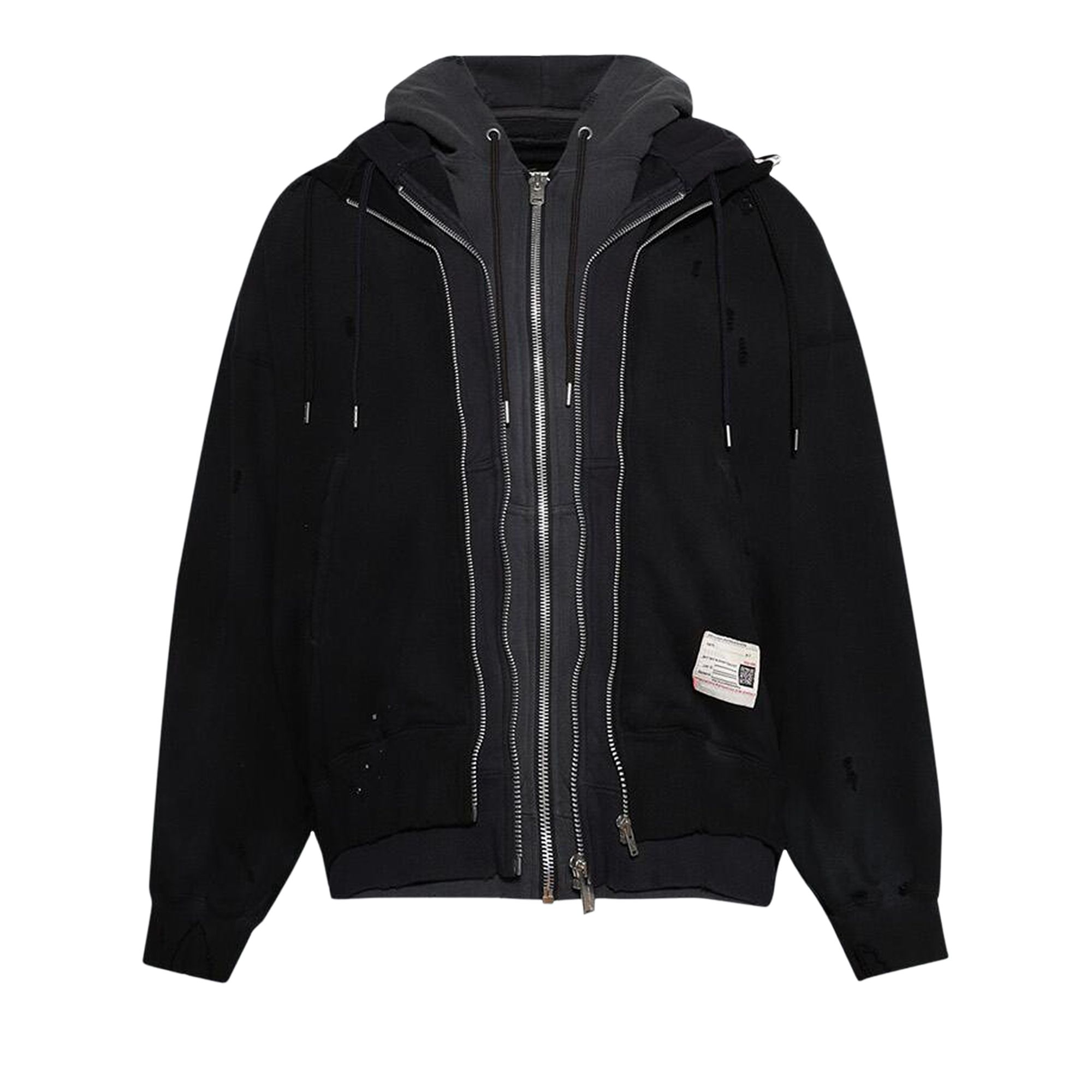 Pre-owned Miharayasuhiro Maison Mihara Yasuhiro Triple Layered Parka 'black' | Men's Size 50