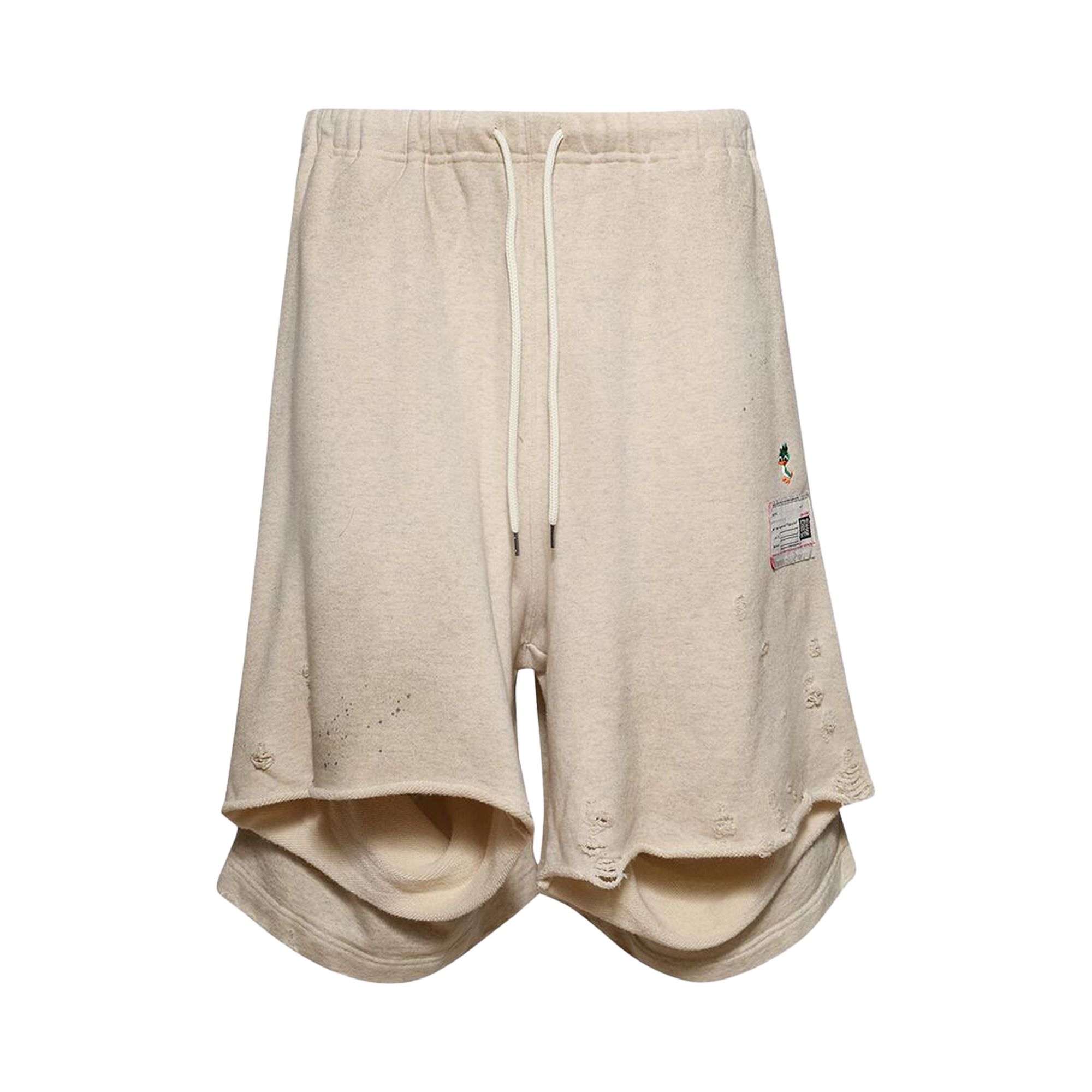 Pre-owned Miharayasuhiro Maison Mihara Yasuhiro Four Legs Shorts 'white' | Men's Size 48