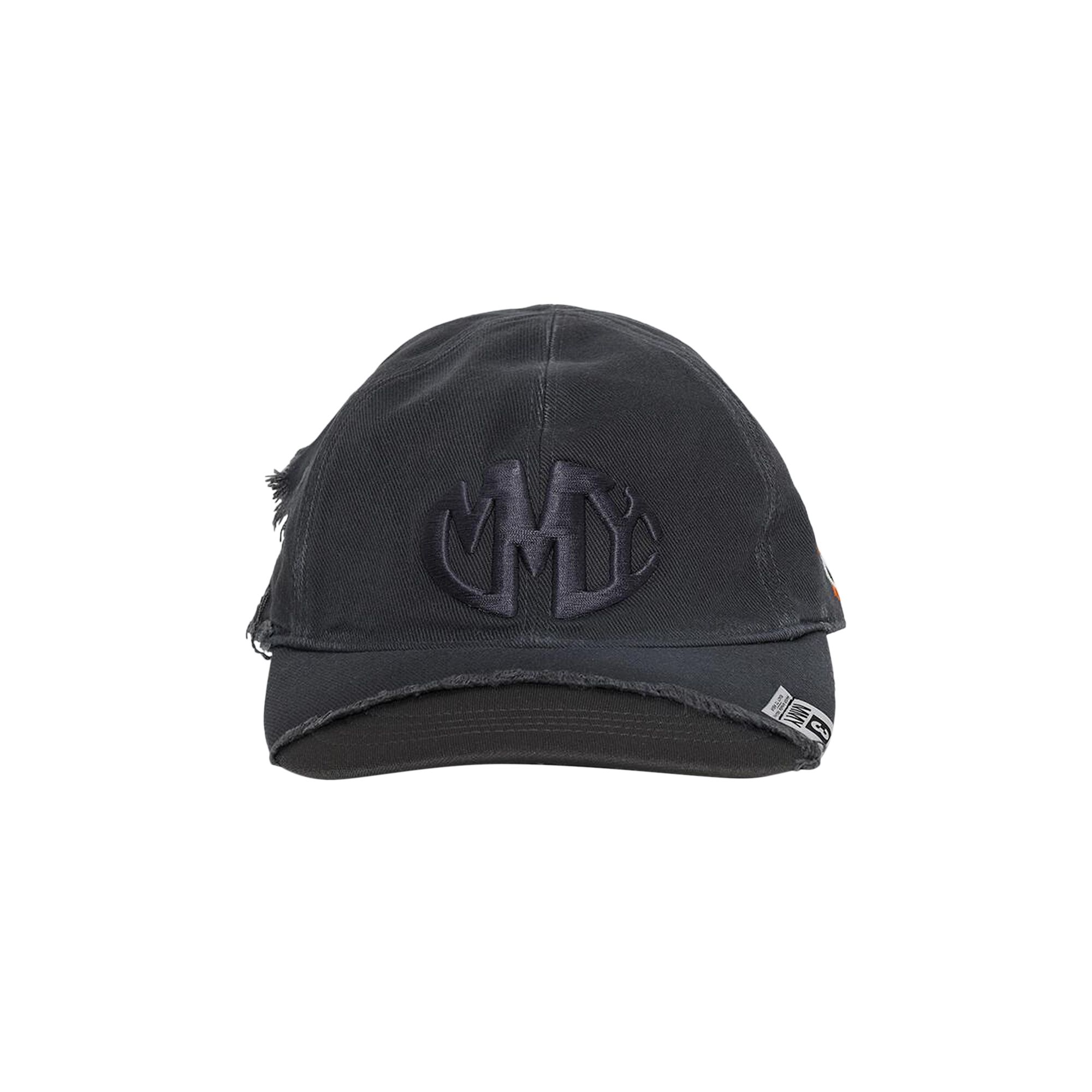 Pre-owned Miharayasuhiro Maison Mihara Yasuhiro Crushed Detail Cap 'grey' | Men's Size Onesize In Gray