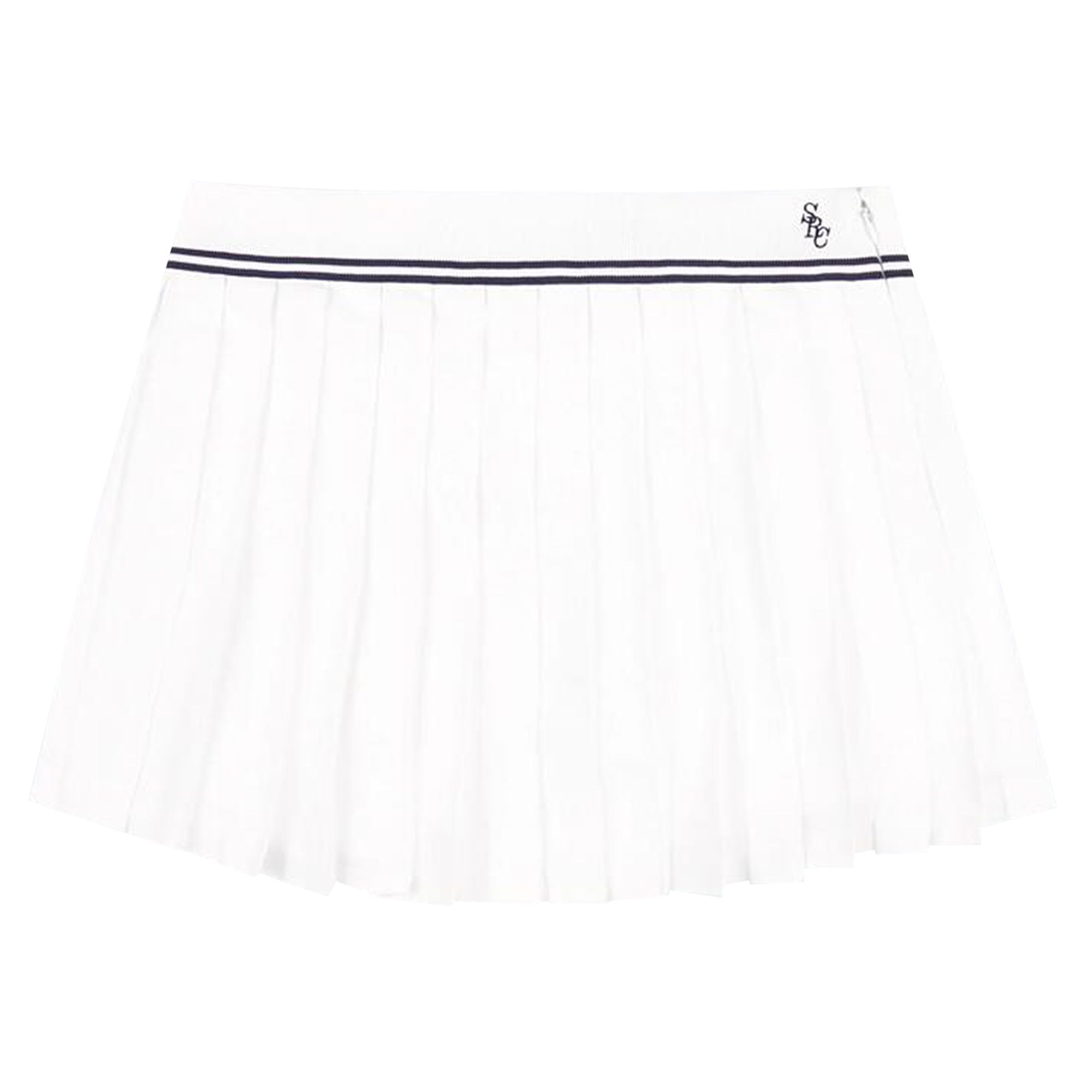 Pre-owned Sporty And Rich Sporty & Rich Src Logo Abigail Skirt 'white' | Women's Size S