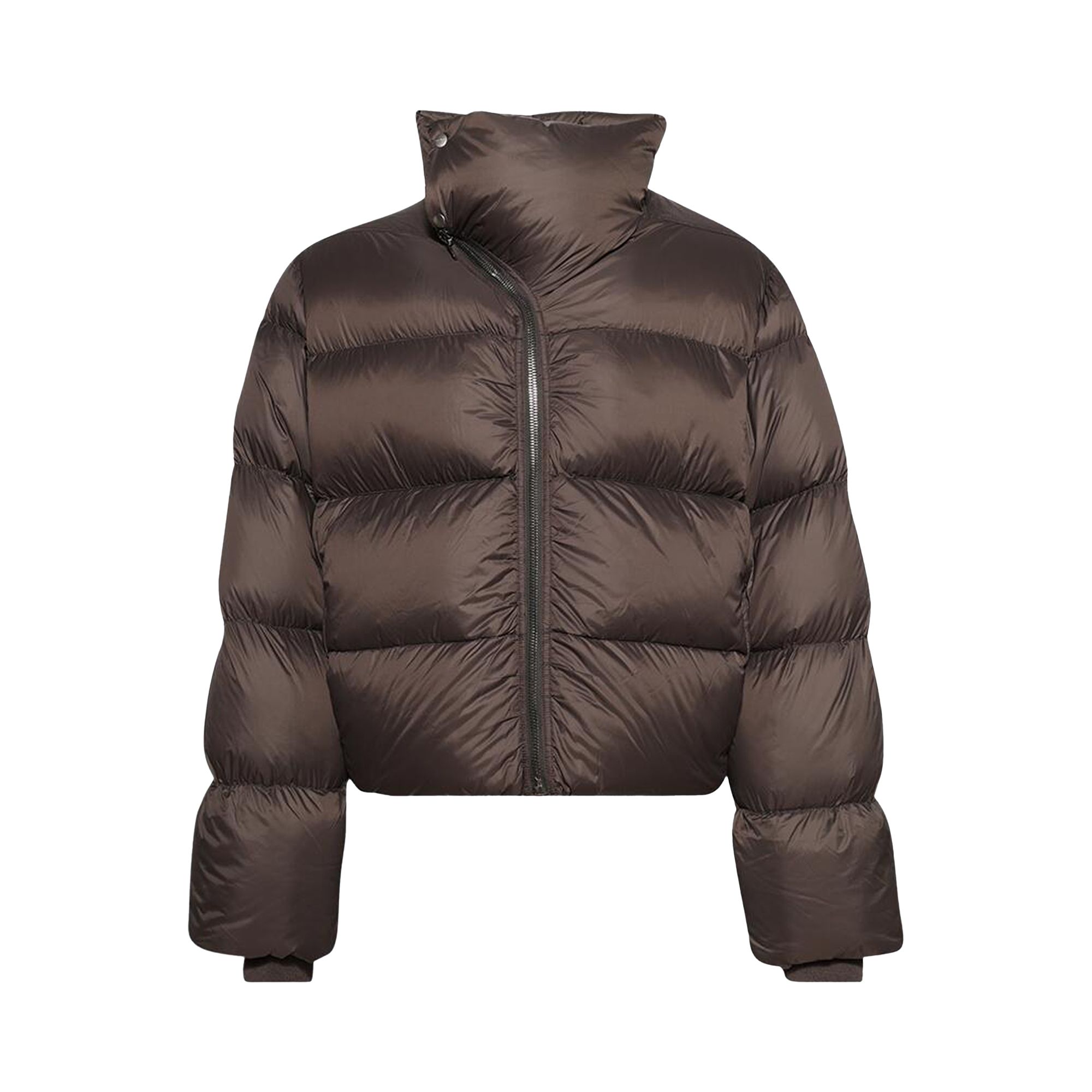 Pre-owned Rick Owens Woven Down Jacket 'dark Dust' | Grey | Men's Size 48 In Gray