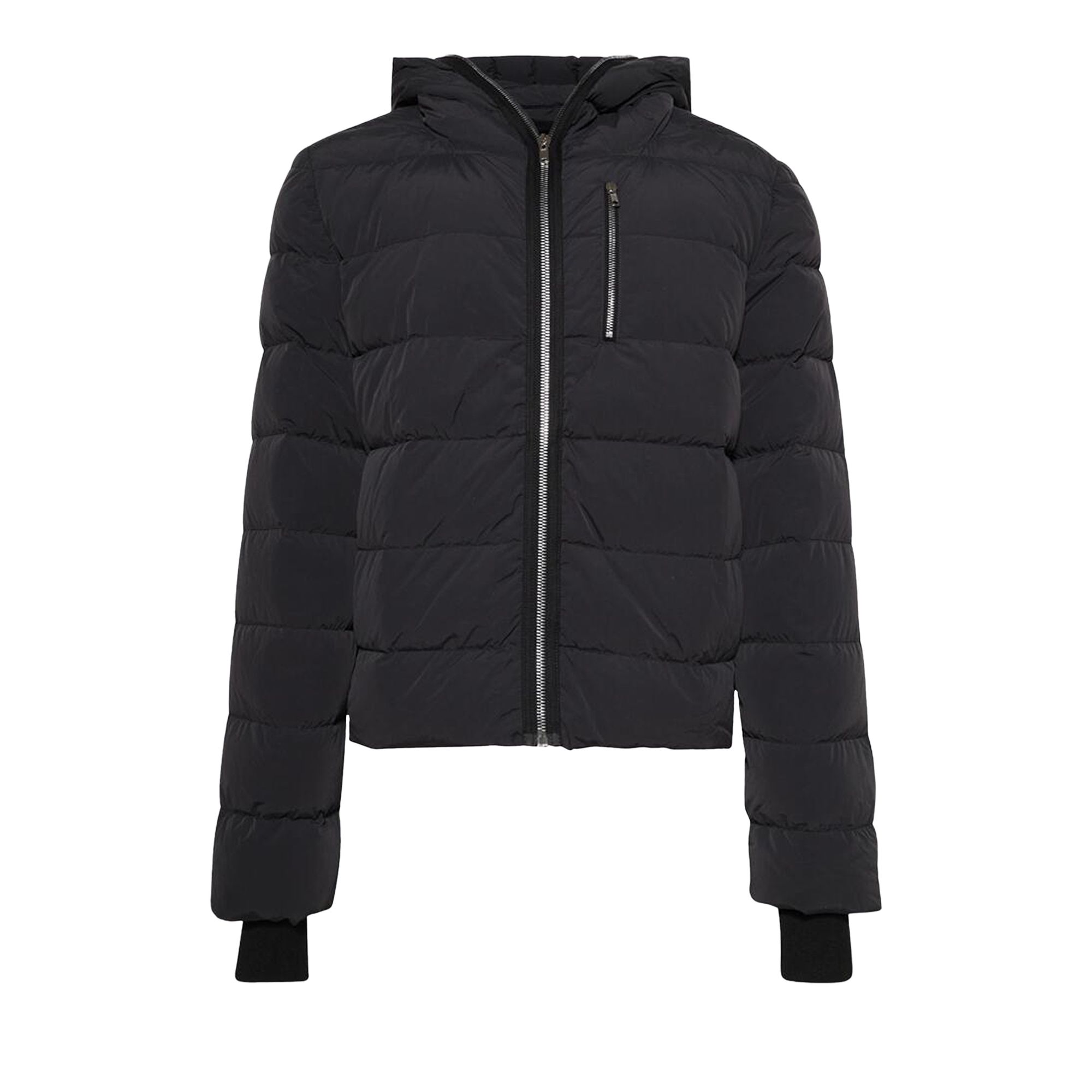 Pre-owned Rick Owens Hooded Puffer Jacket 'black' | Men's Size 52